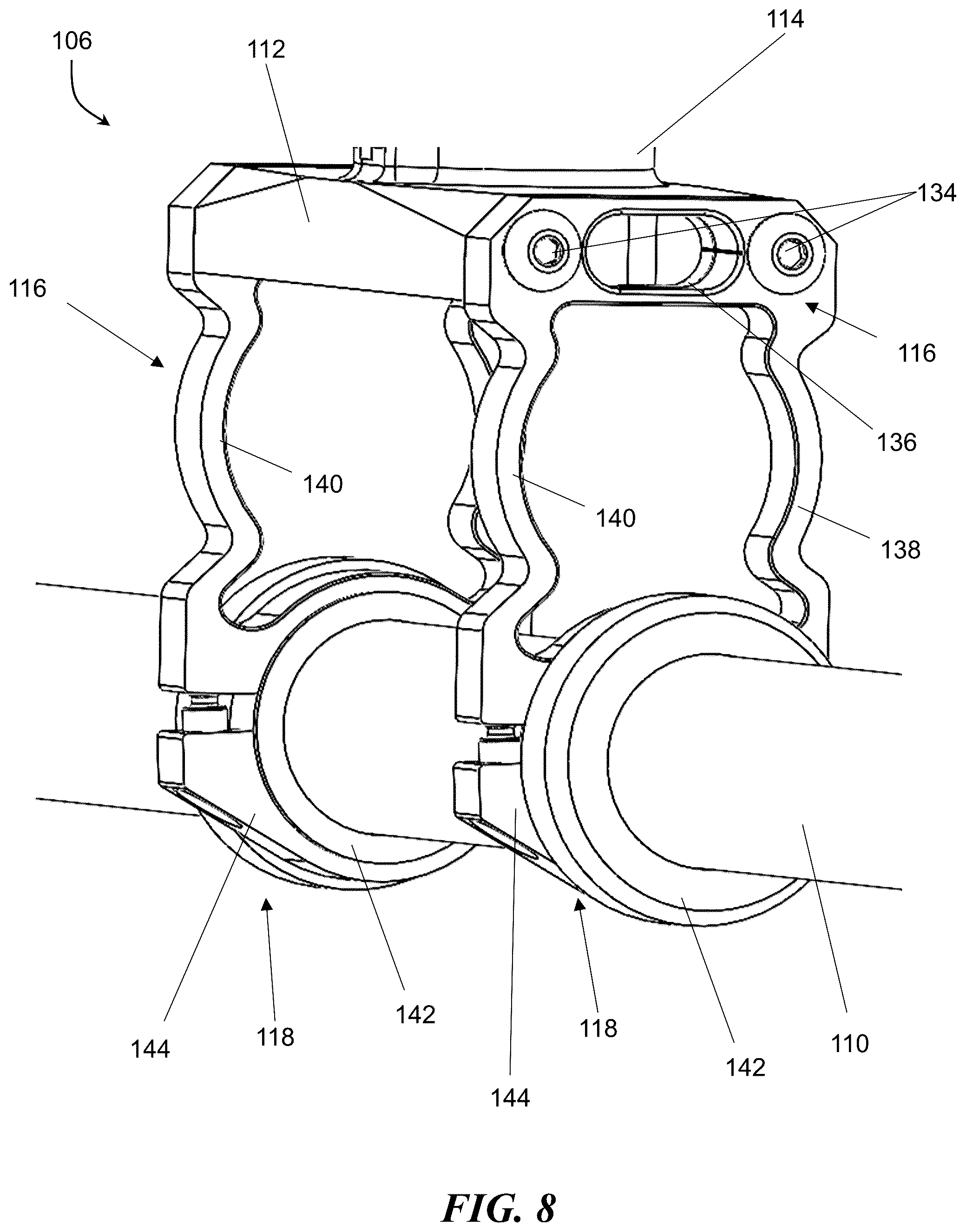 Patent US12304669 Figure 8 – Drone landing gear