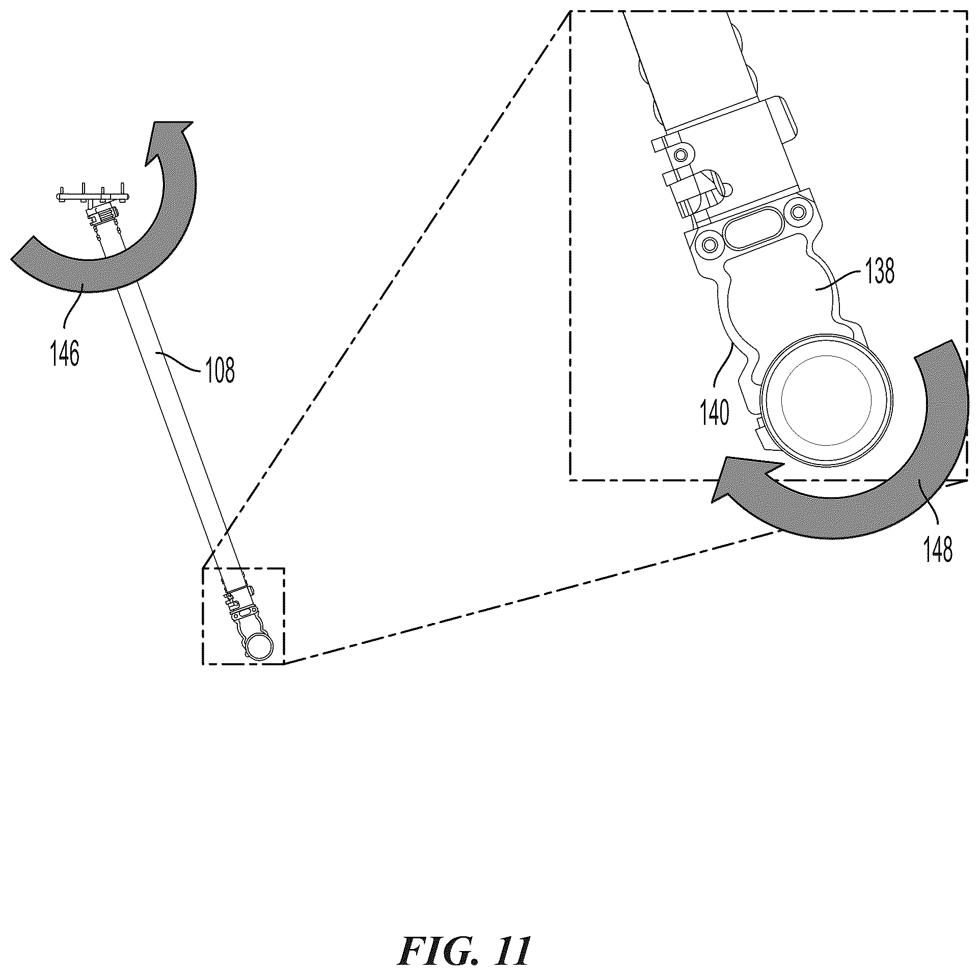 Patent US12304669 Figure 11 – Drone landing gear