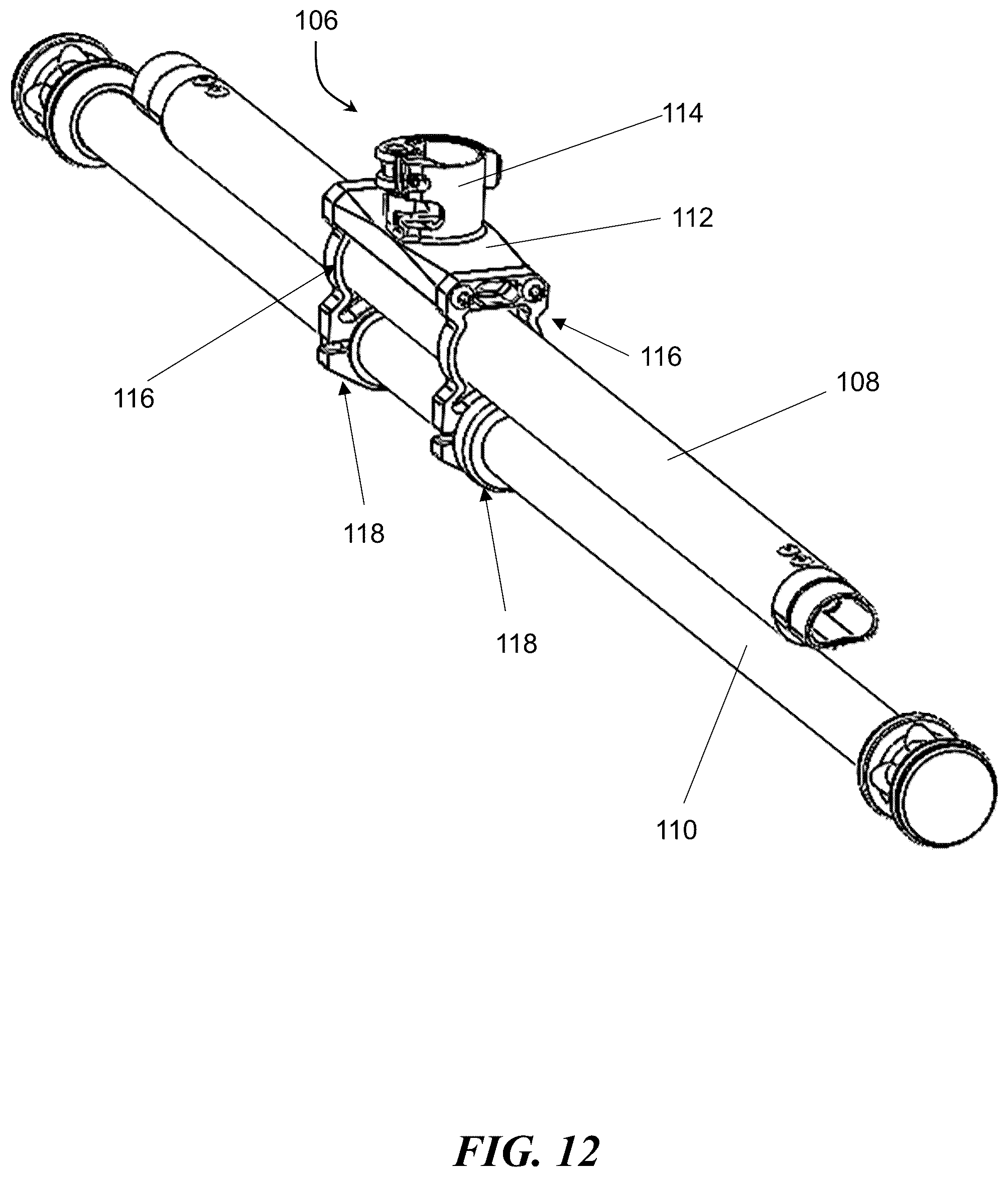 Patent US12304669 Figure 12 – Drone landing gear