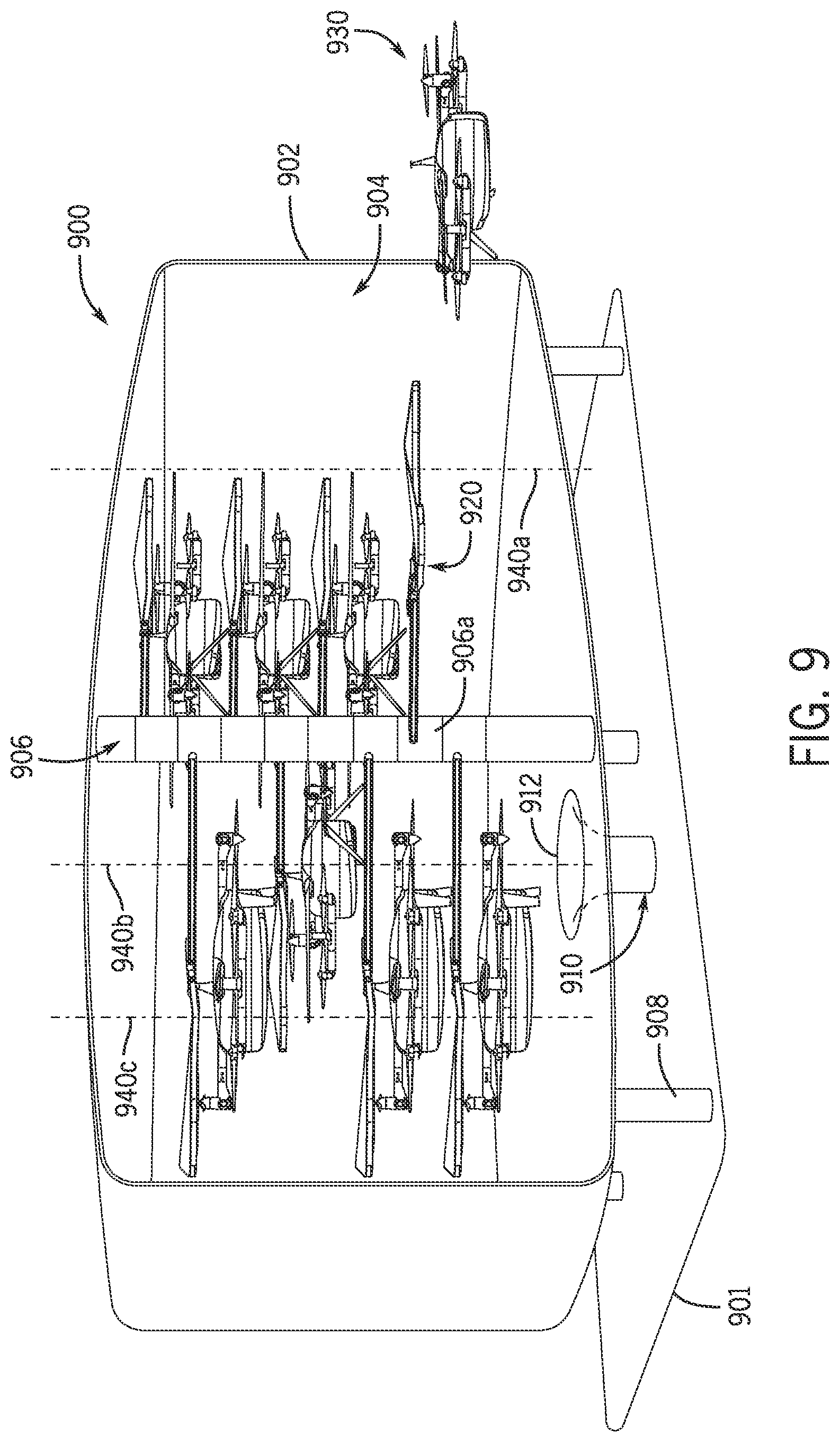 Patent US12304670 Figure 12 – Systems for unmanned aerial vehicle docking, storage, and loading