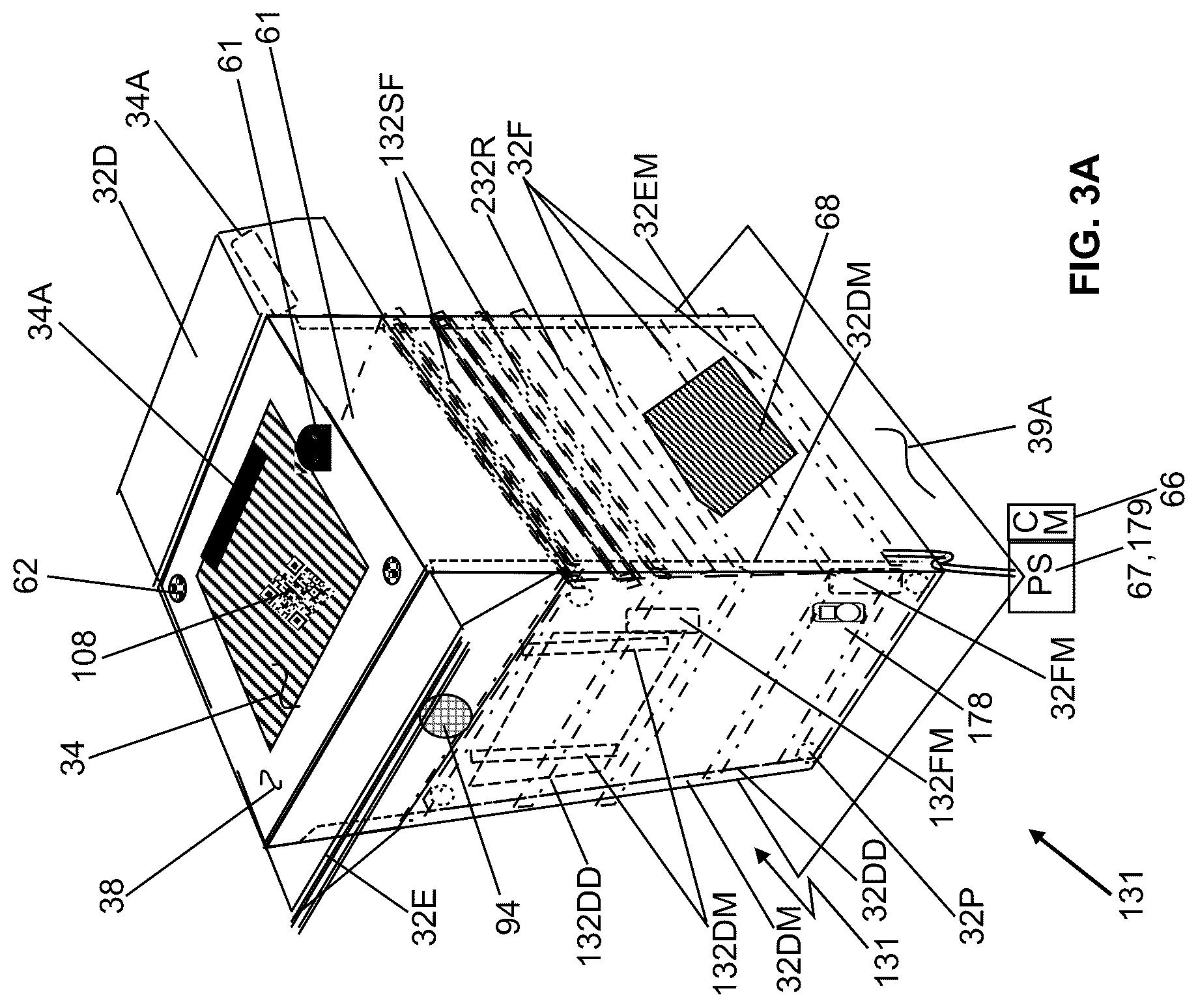 Patent US12304671 Figure 3 – Hot and cold section drone docking station temperature controlled device