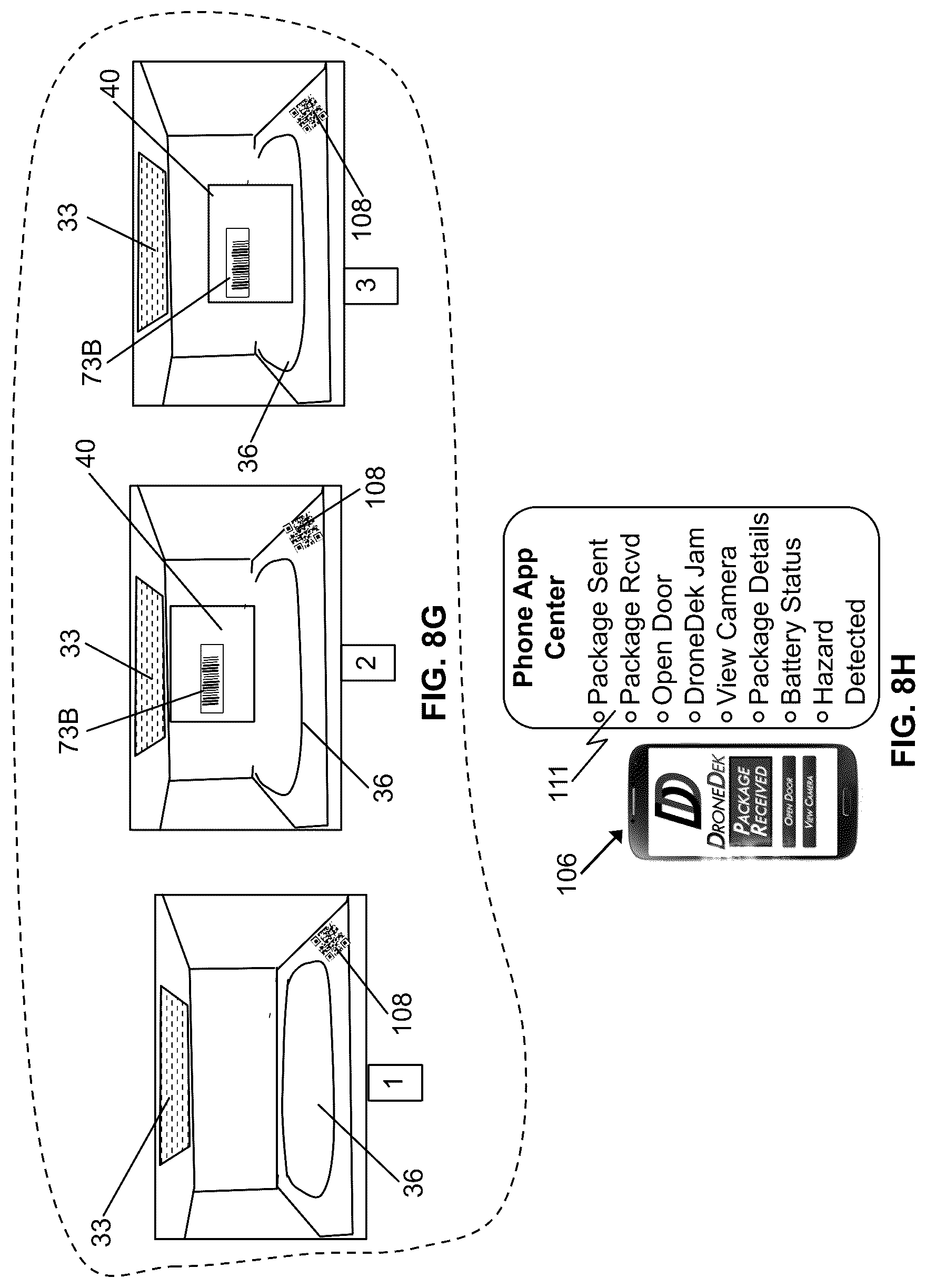 Patent US12304671 Figure 12 – Hot and cold section drone docking station temperature controlled device
