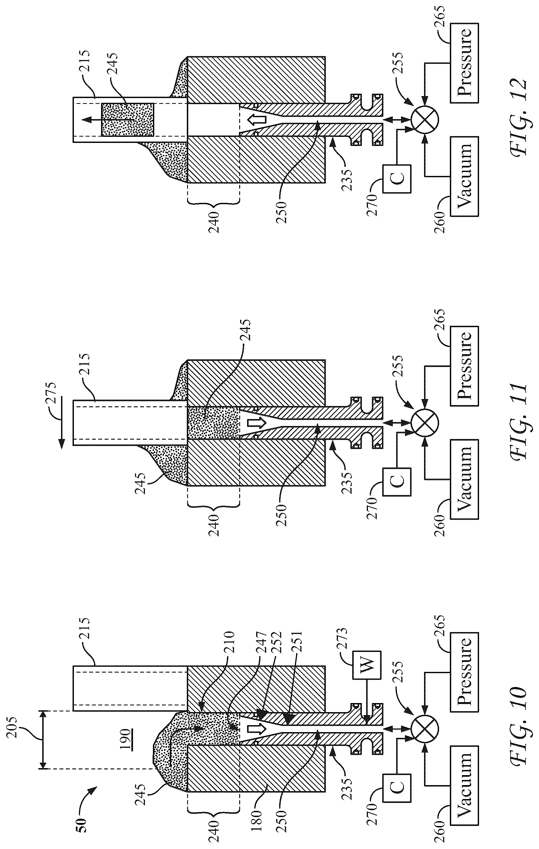 Patent US12304672 Figure 8 – Slide measuring system for filling pouches and associated method