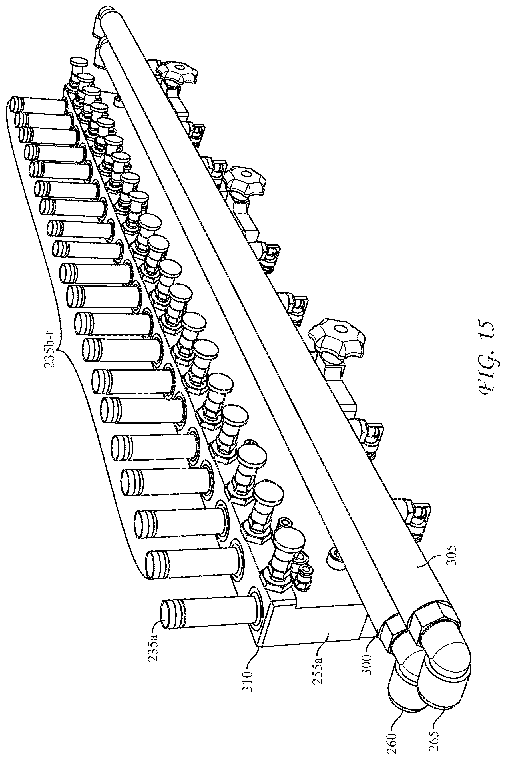 Patent US12304672 Figure 10 – Slide measuring system for filling pouches and associated method