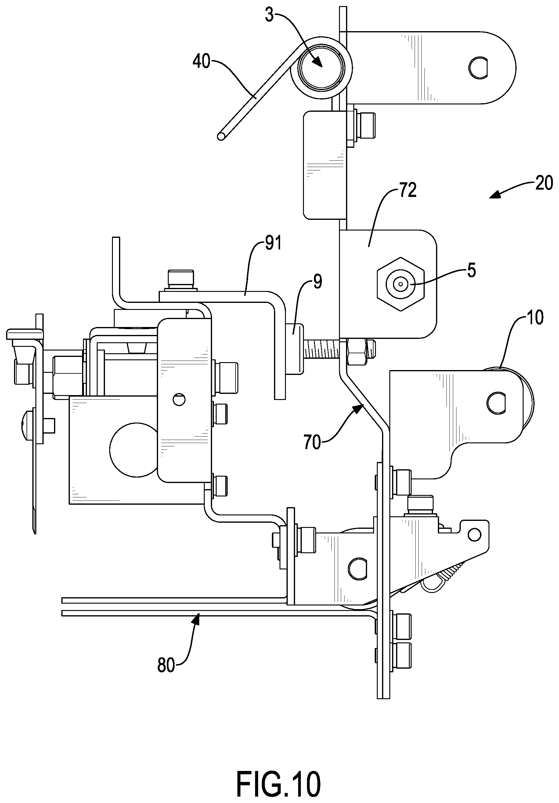 Patent US12304673 Figure 10 – Film wrapping machine and film leading device therefor