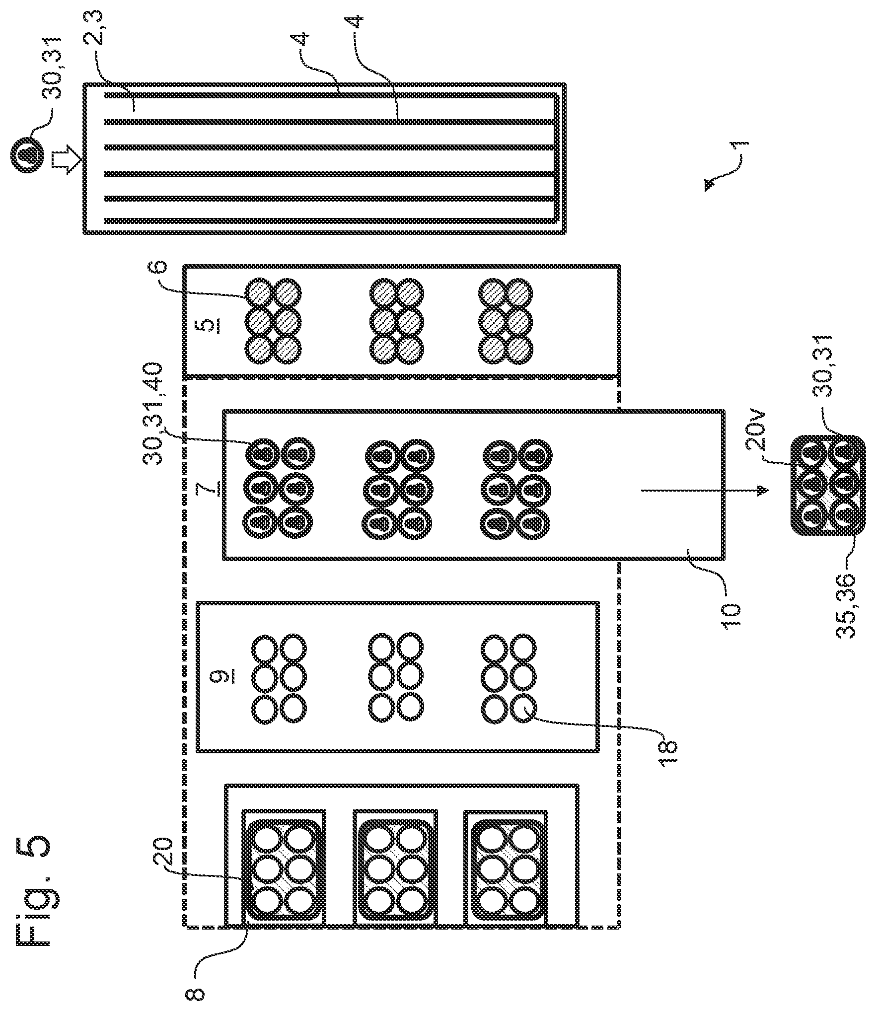 Patent US12304674 Figure 3 – Packaging apparatus and method for producing packaging units