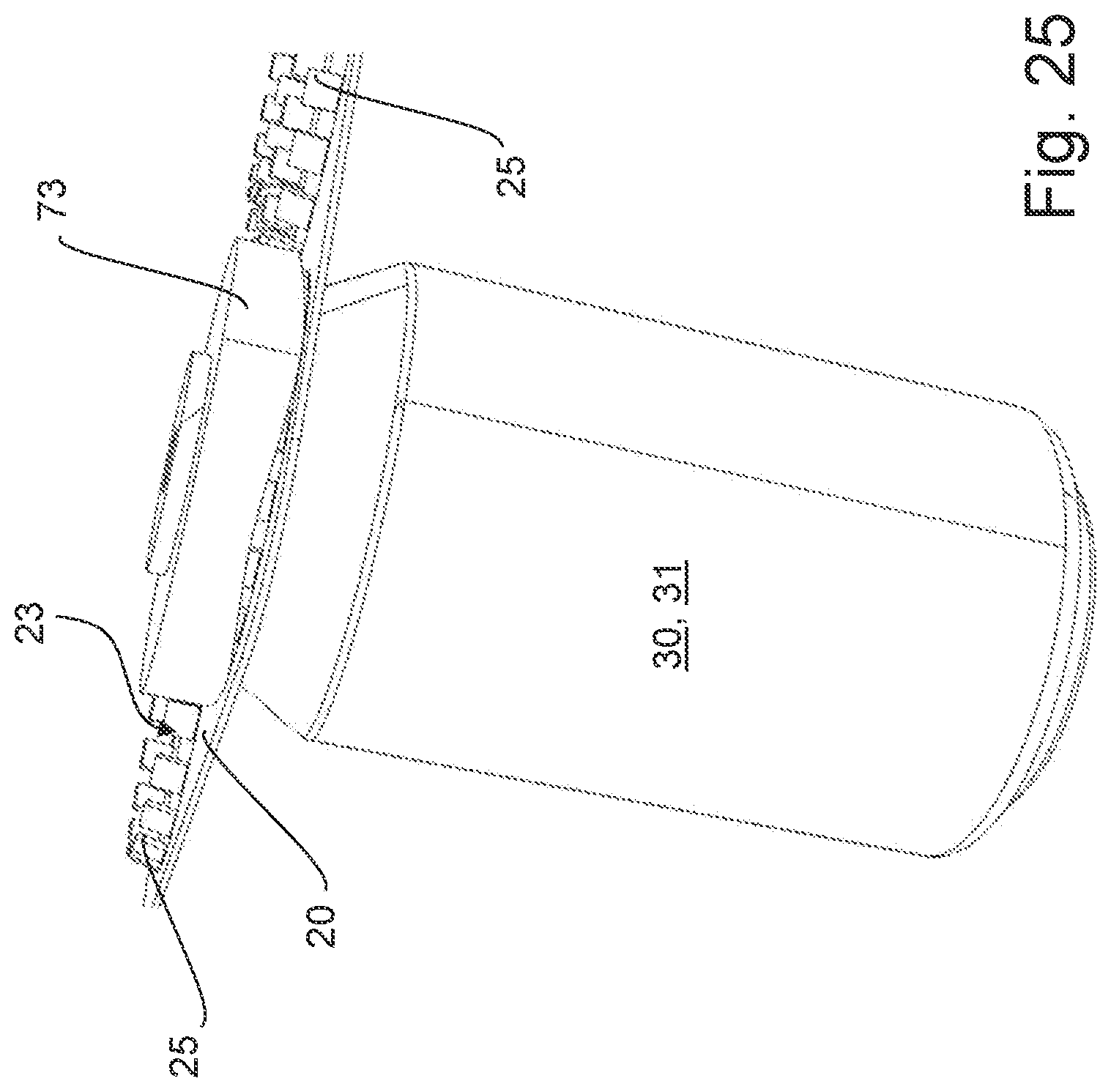 Patent US12304674 Figure 19 – Packaging apparatus and method for producing packaging units