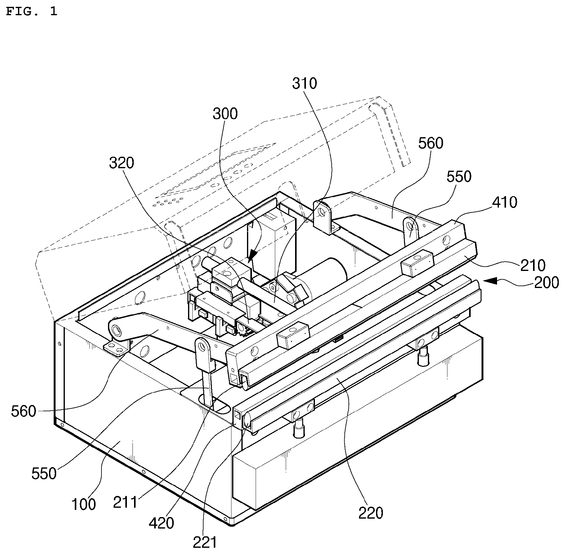 Patent US12304676 Figure 1 – Vacuum packaging device