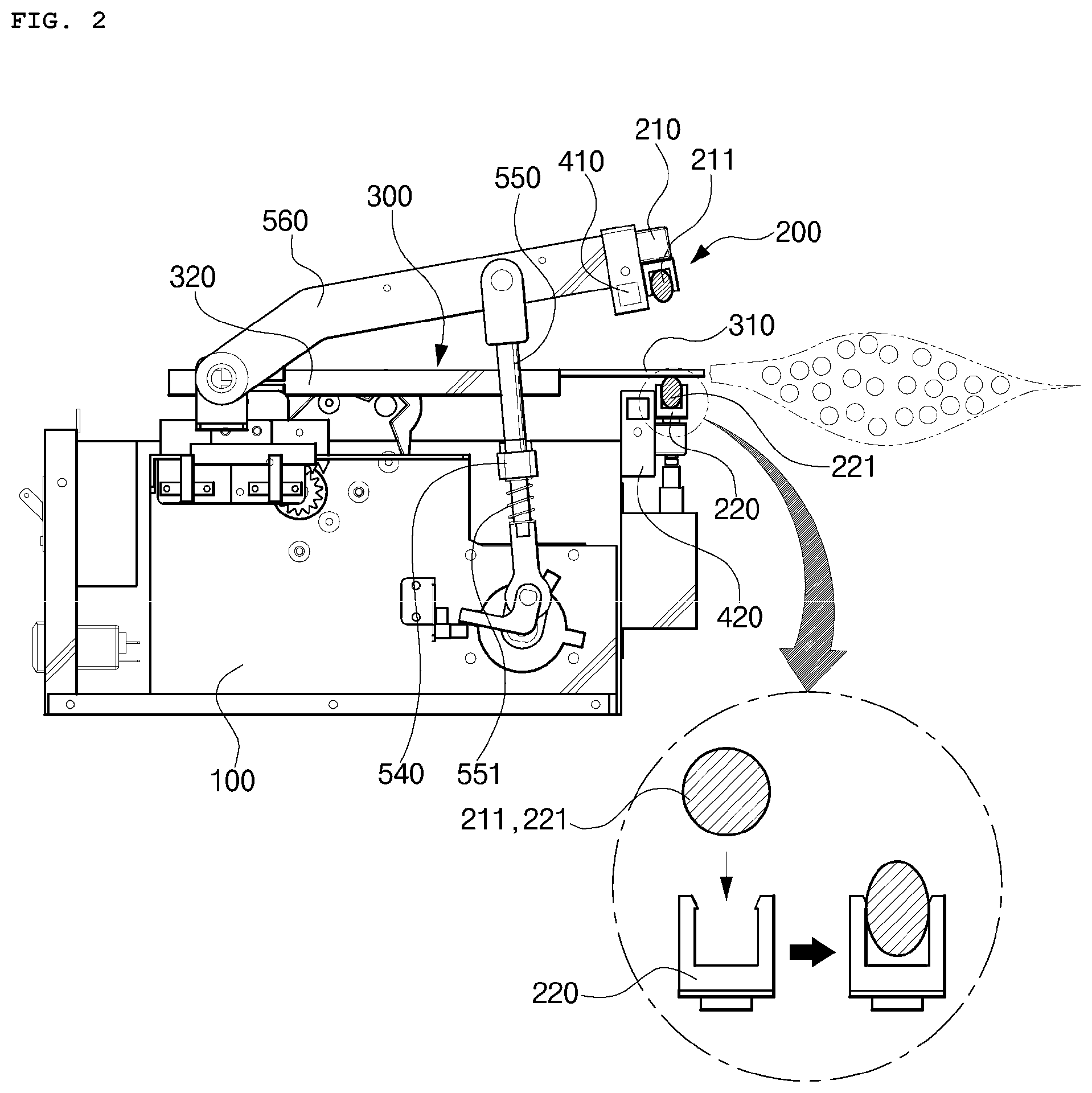 Patent US12304676 Figure 2 – Vacuum packaging device