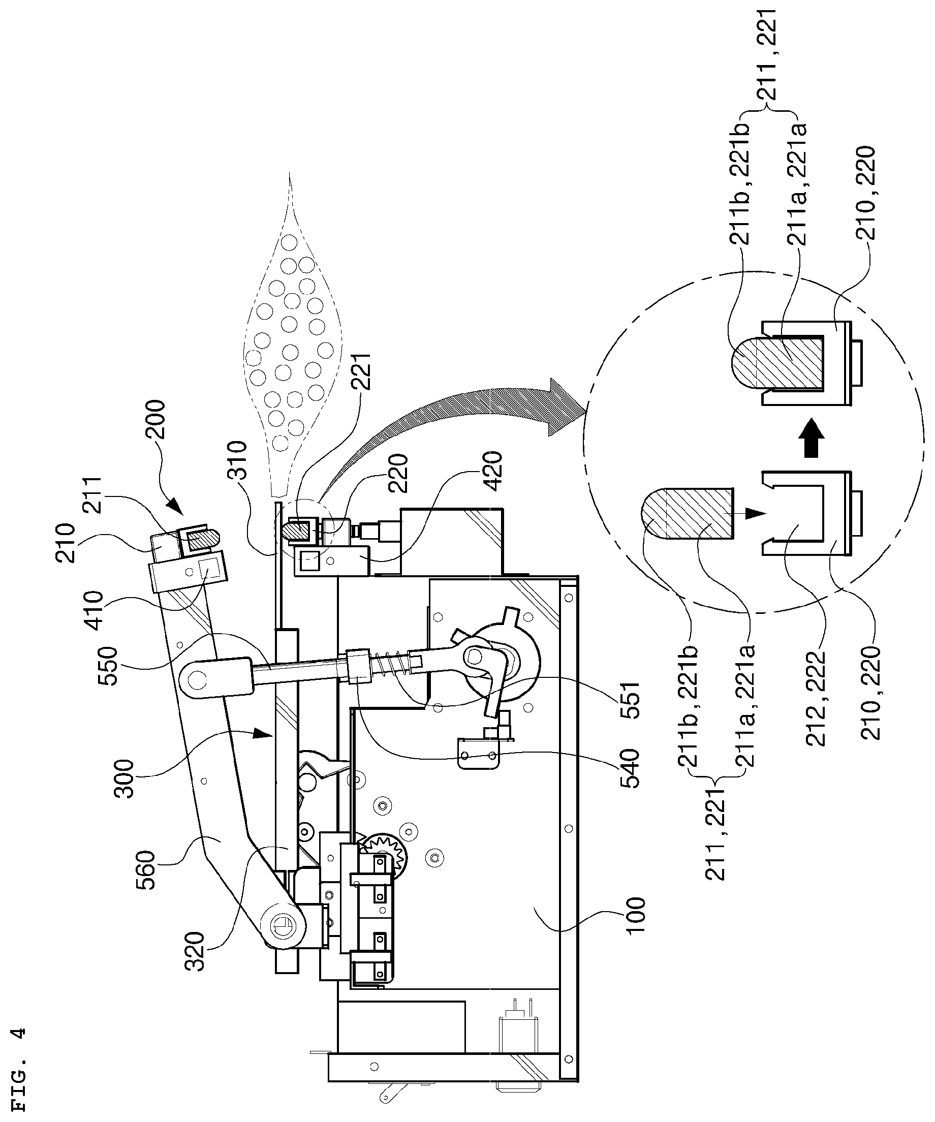 Patent US12304676 Figure 4 – Vacuum packaging device