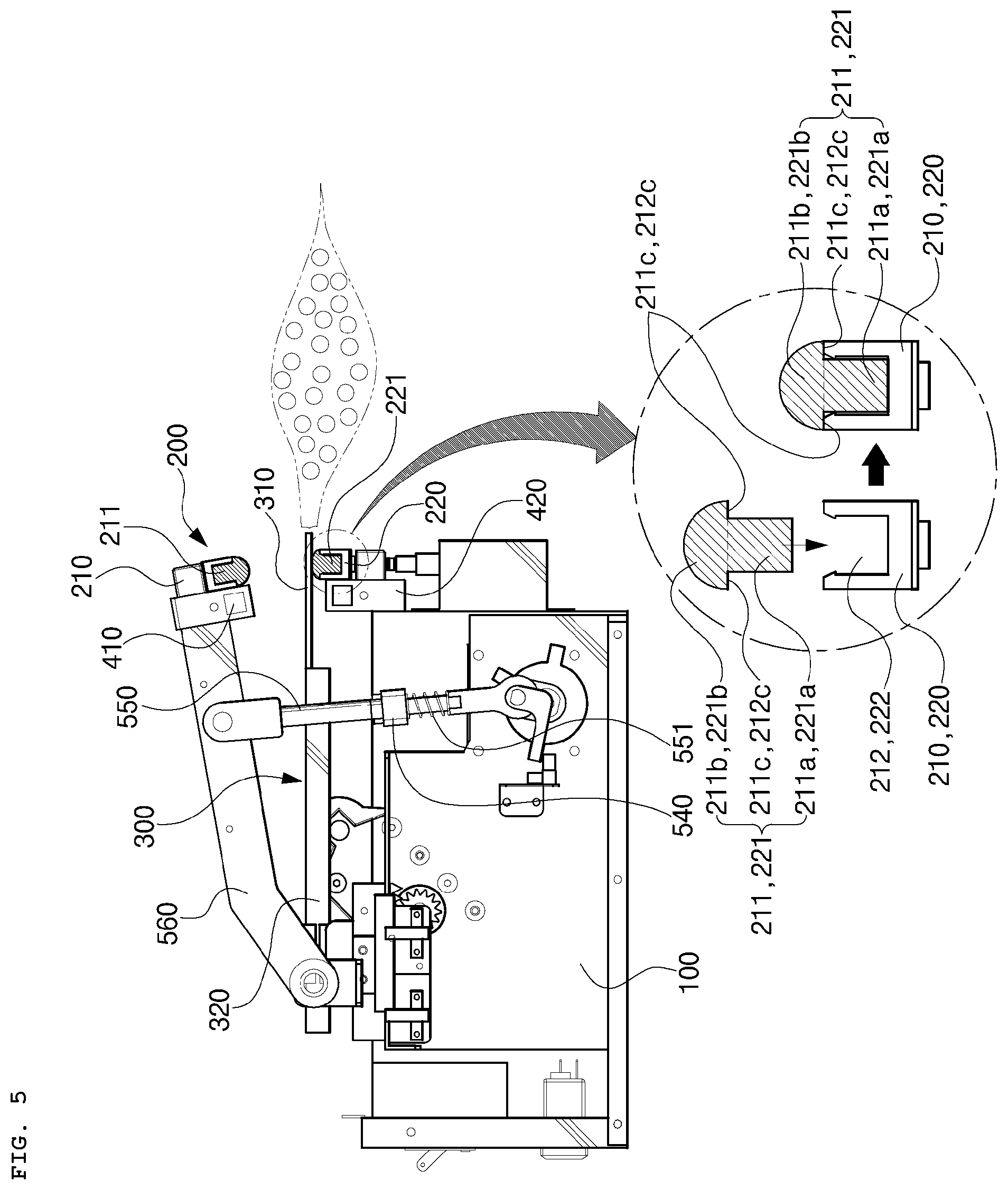 Patent US12304676 Figure 5 – Vacuum packaging device