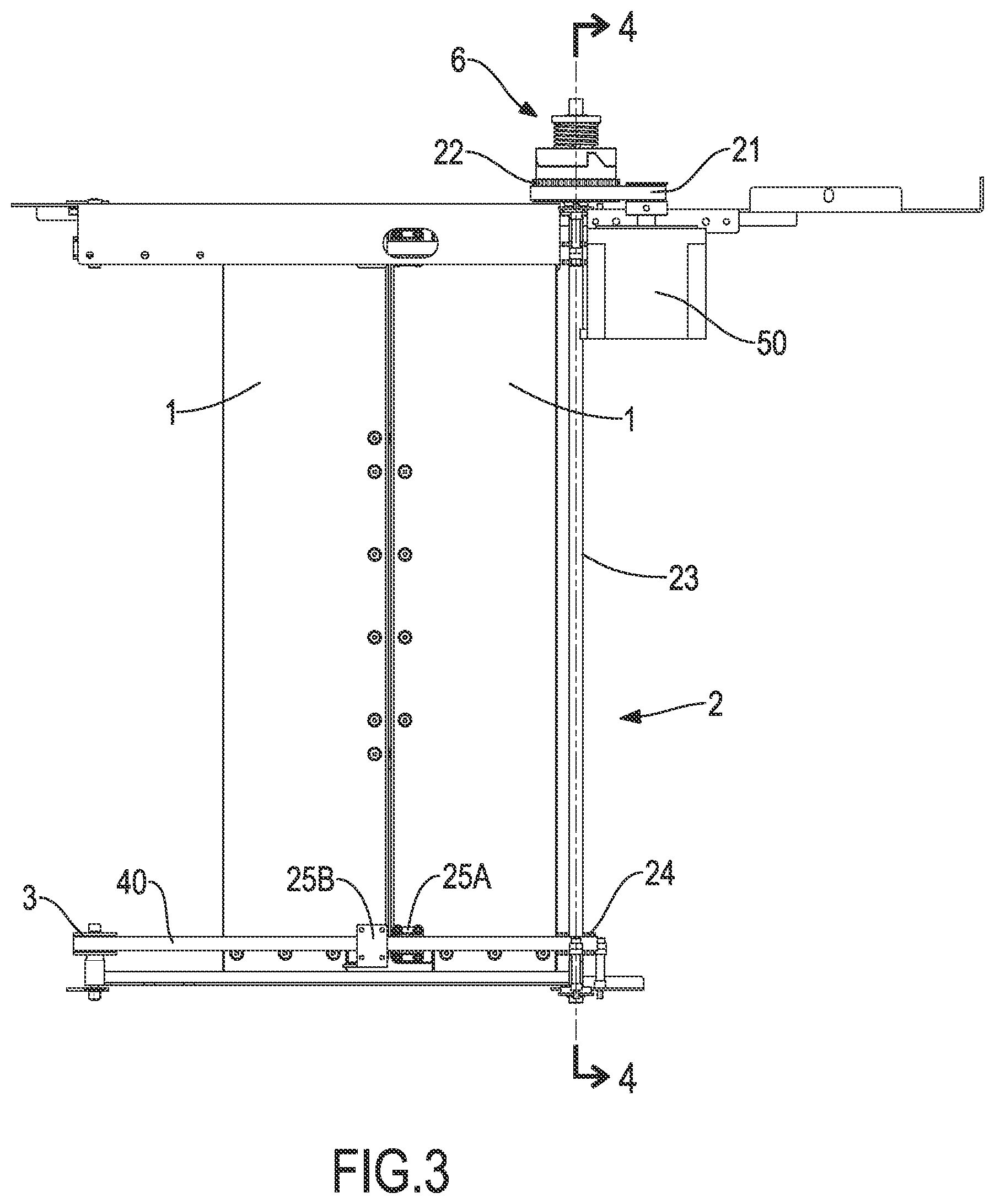 Patent US12304679 Figure 3 – Cushioning mechanism, heat sealing device, and film wrapping machine