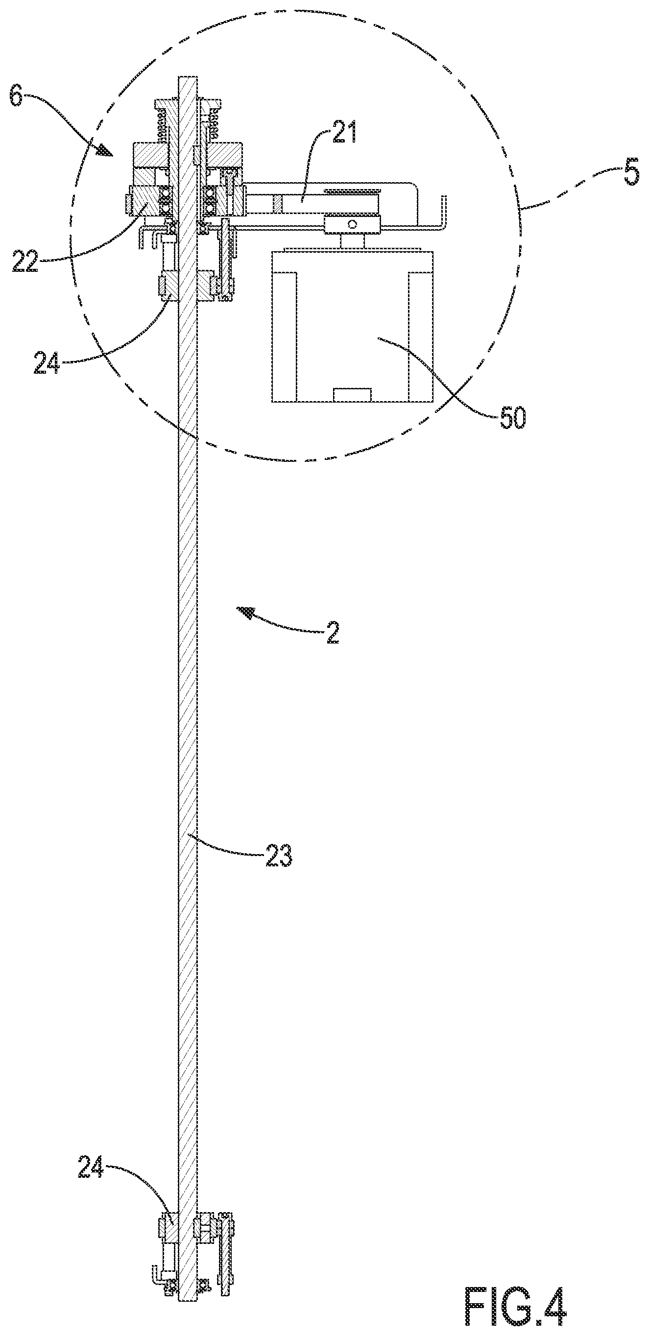 Patent US12304679 Figure 4 – Cushioning mechanism, heat sealing device, and film wrapping machine