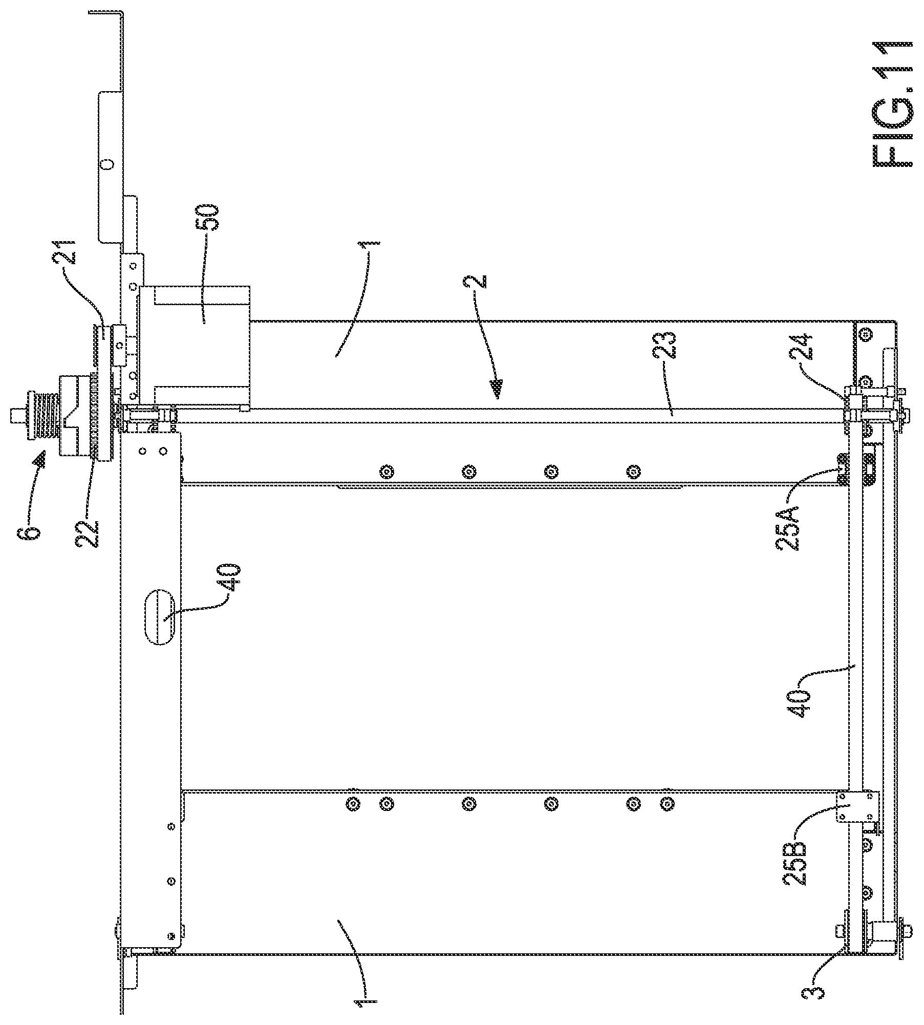 Patent US12304679 Figure 11 – Cushioning mechanism, heat sealing device, and film wrapping machine