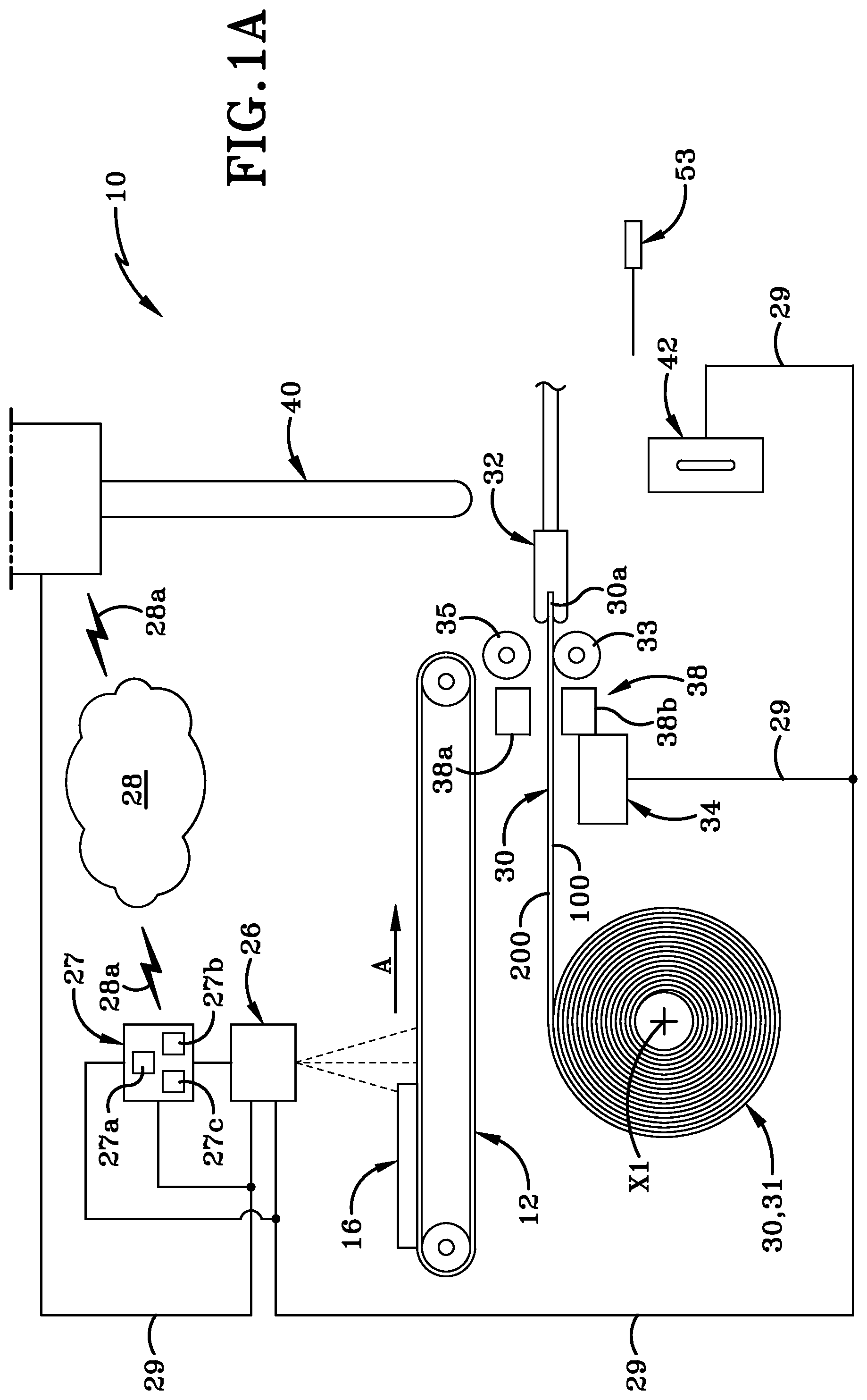 Patent US12304680 Figure 1 – System and method for automatically packaging an item