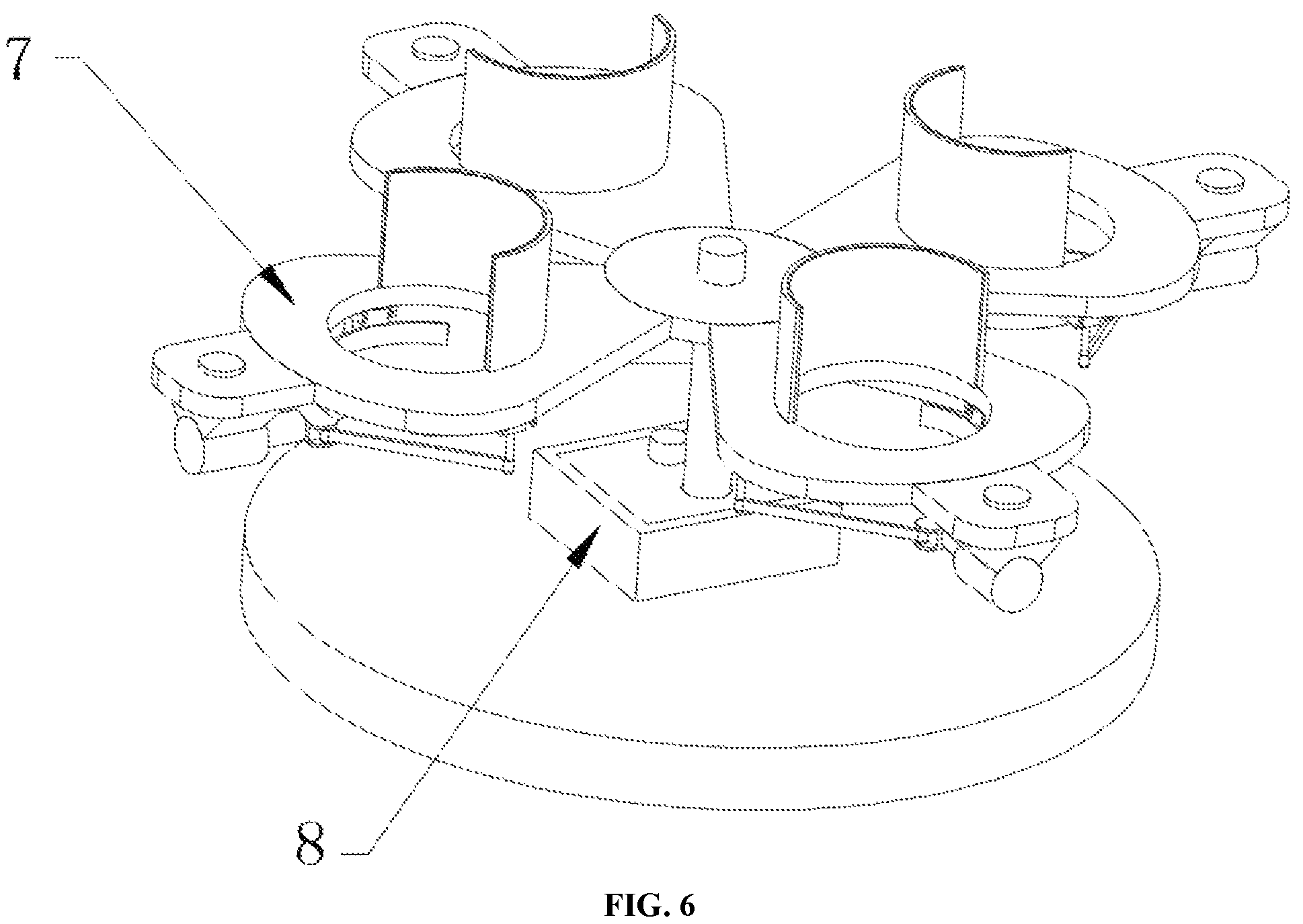 Patent US12304681 Figure 6 – Melon packaging machine
