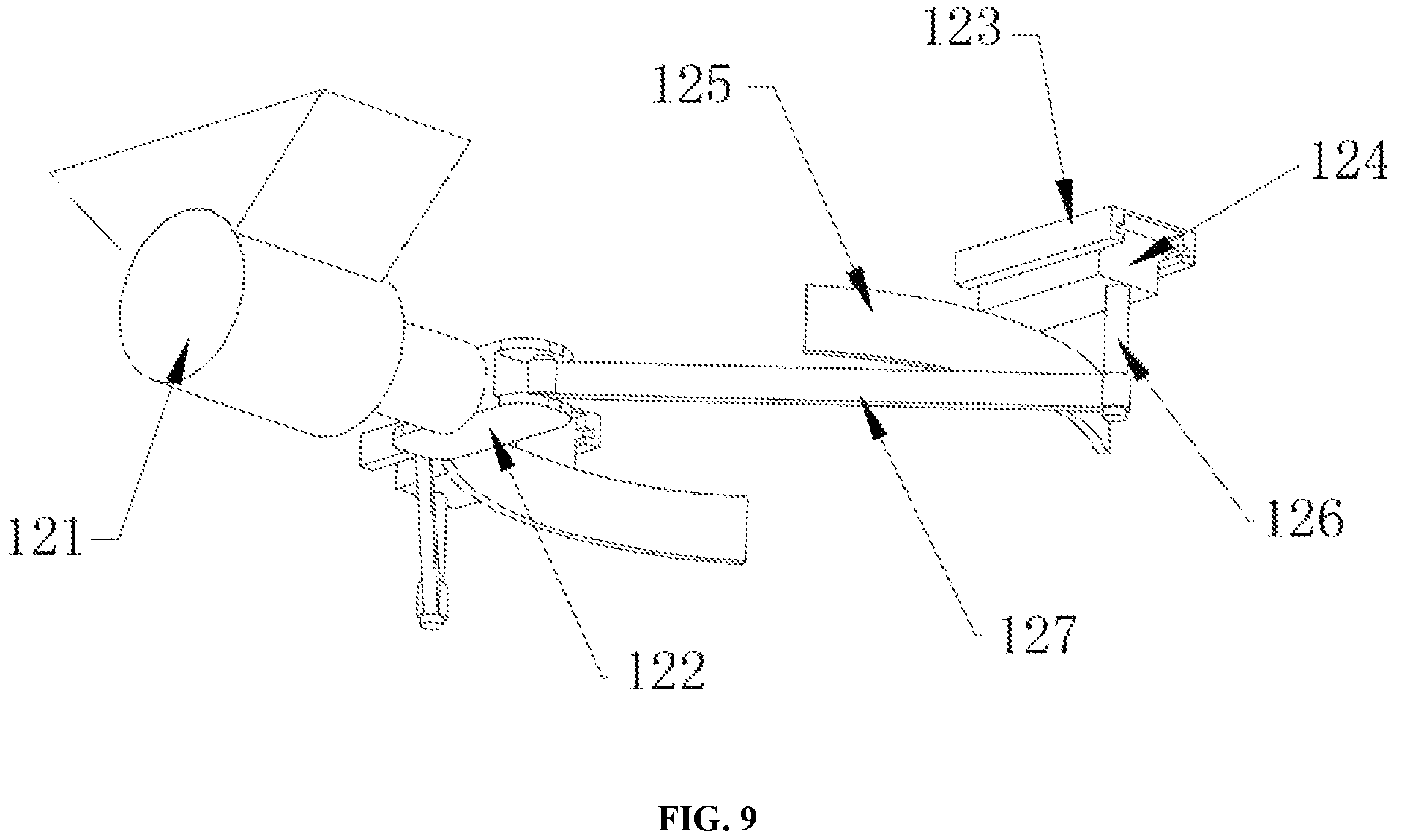 Patent US12304681 Figure 9 – Melon packaging machine