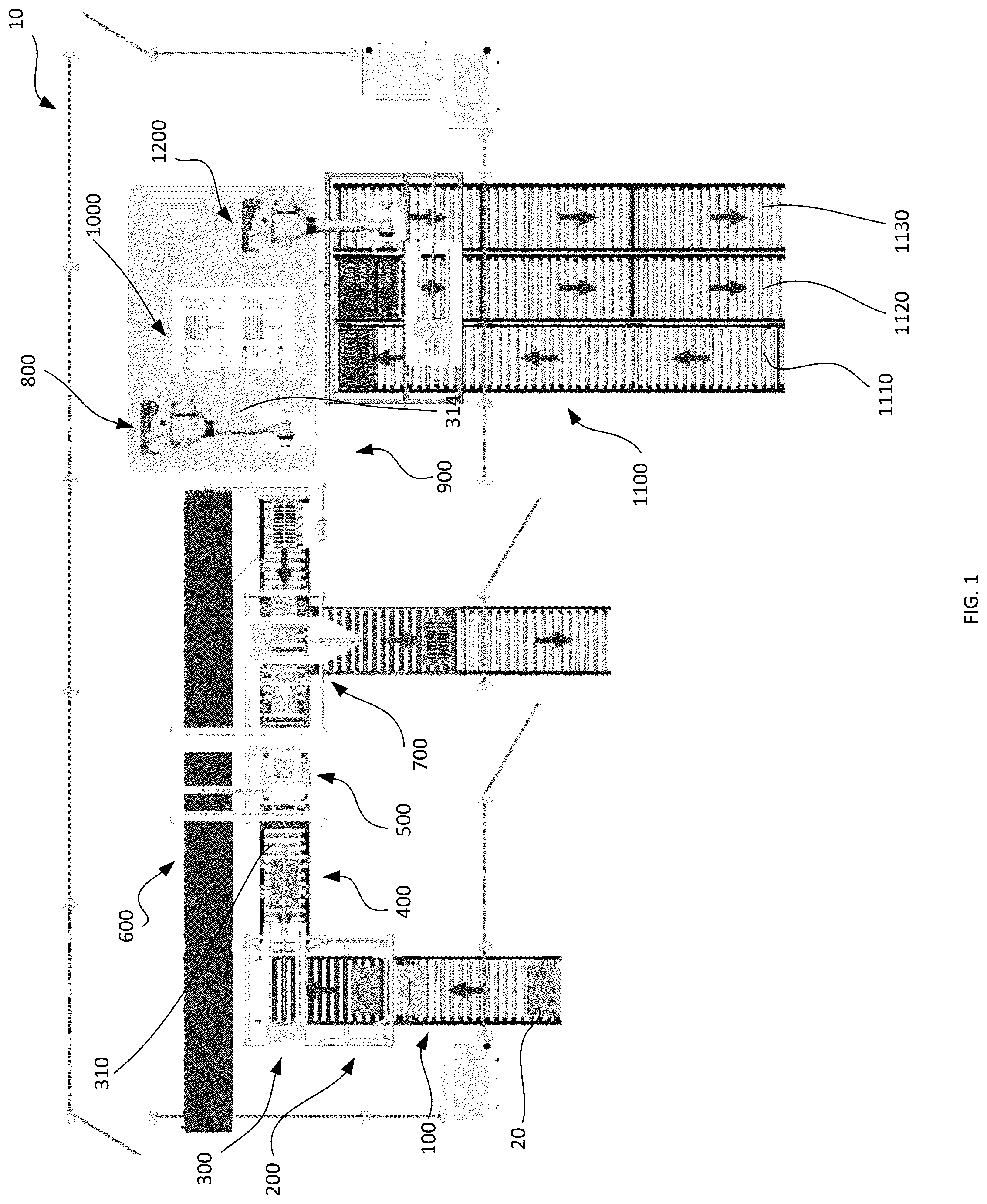 Patent US12304683 Figure 1 – Hard disk drive transformation from OEM packaging to automation friendly containers