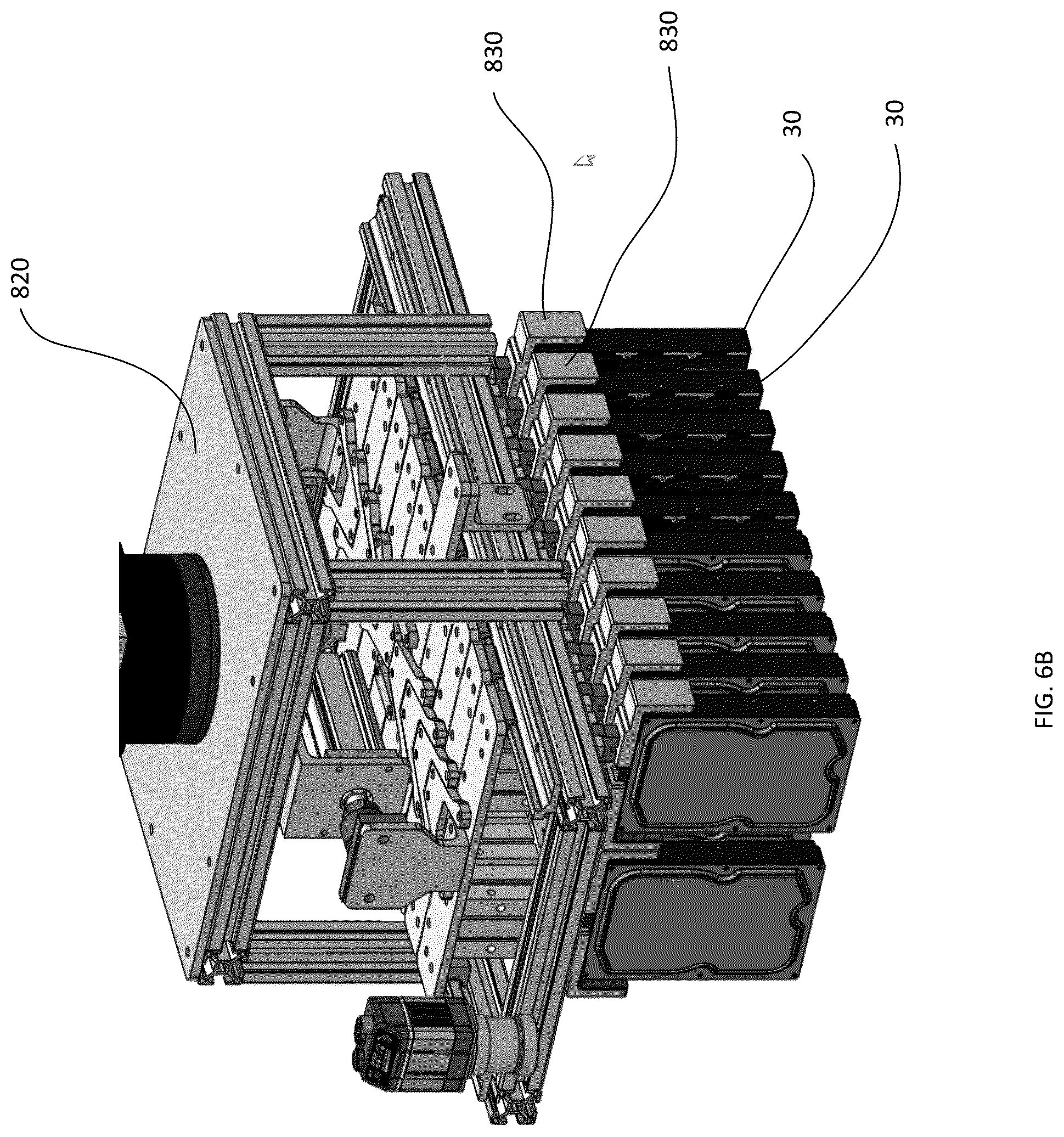 Patent US12304683 Figure 9 – Hard disk drive transformation from OEM packaging to automation friendly containers