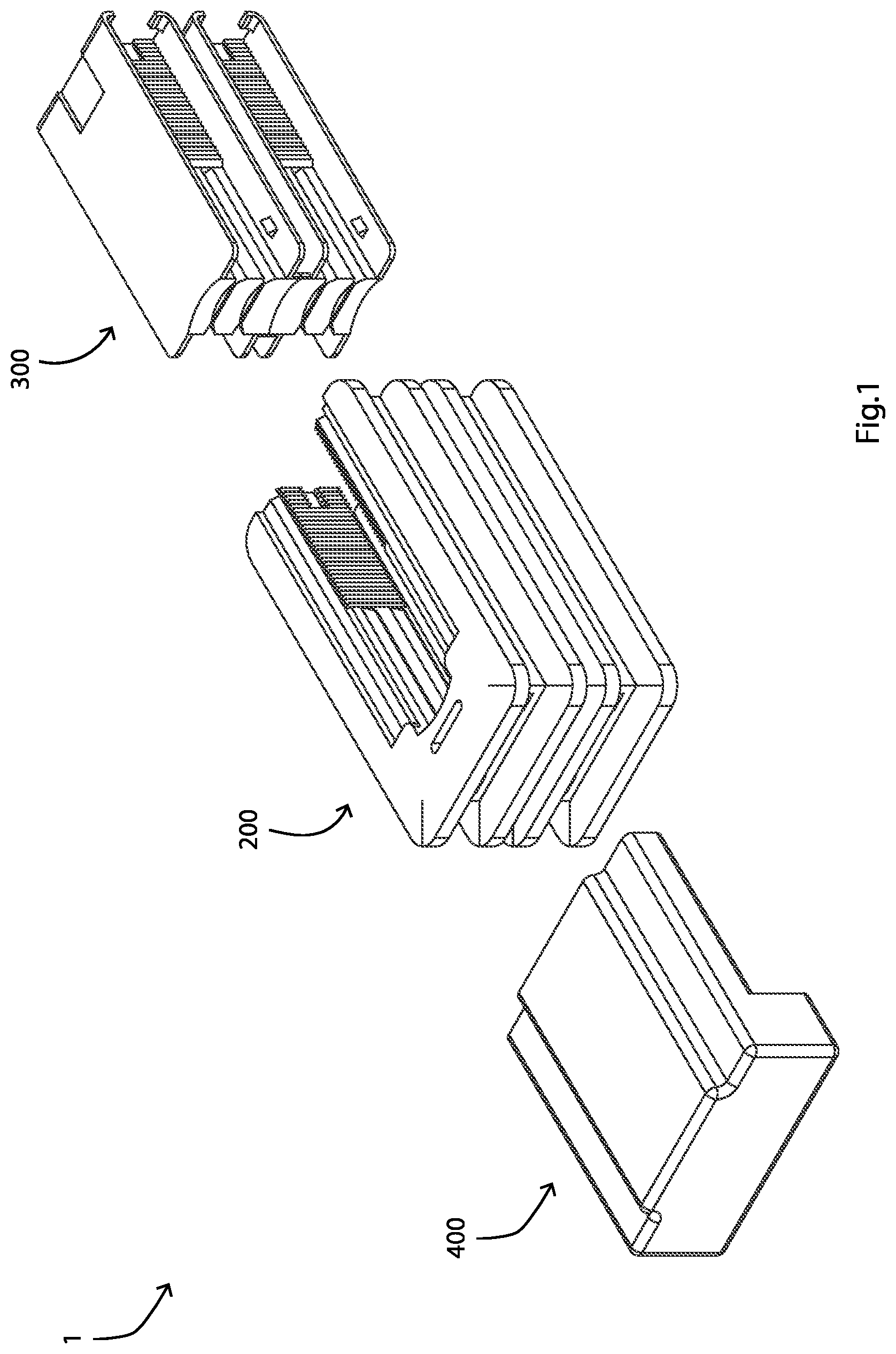 Patent US12304684 Figure 1 – Liner crimp device