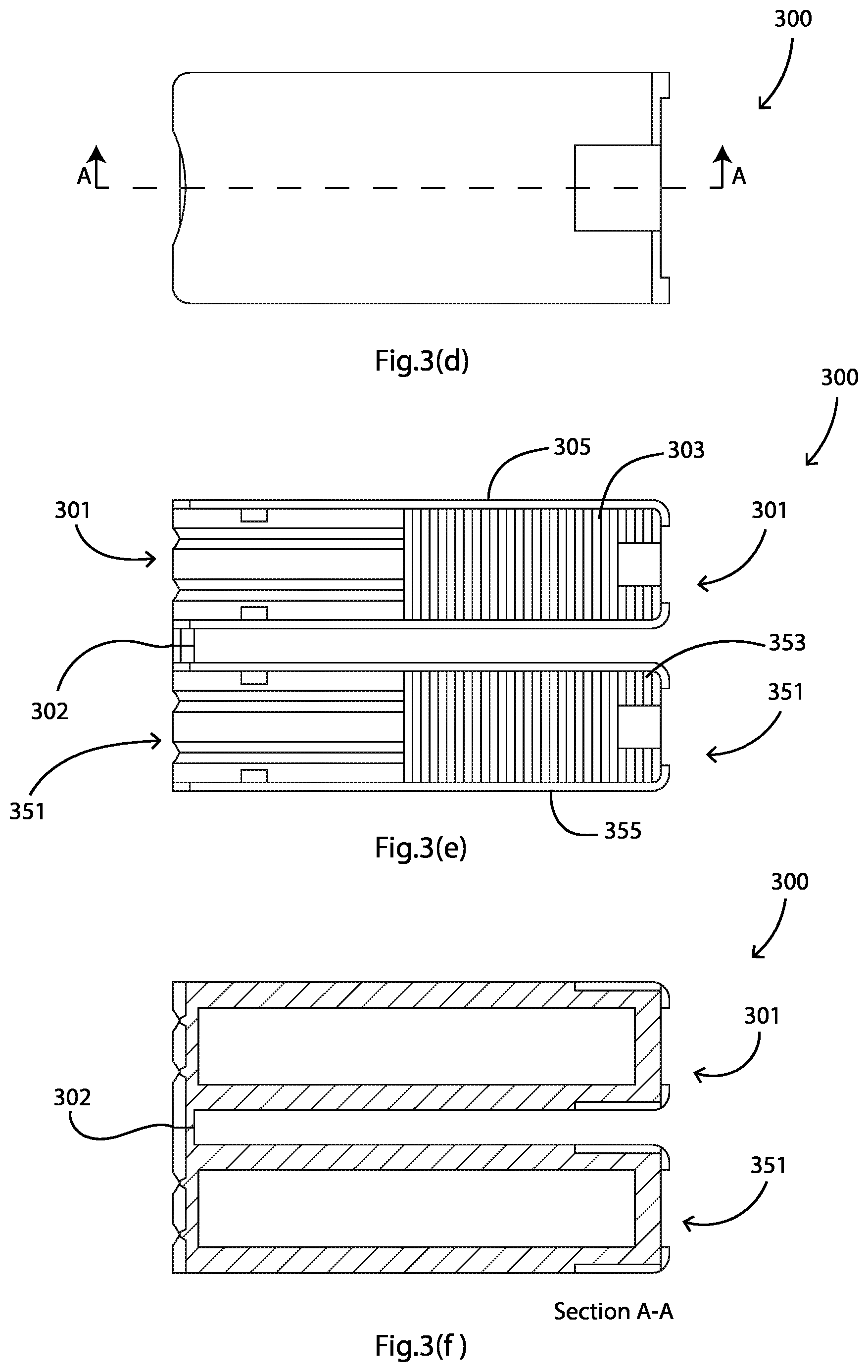 Patent US12304684 Figure 5 – Liner crimp device