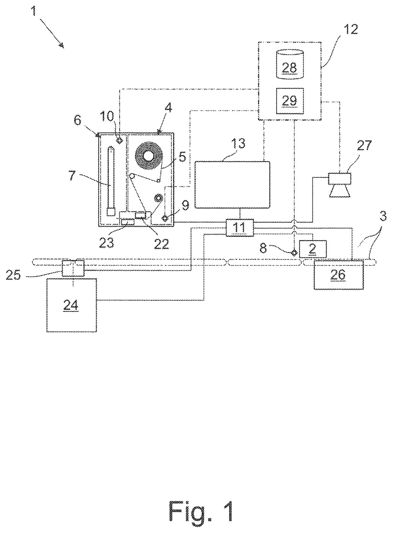 Patent US12304687 Figure 1 – Method for operating a labelling system