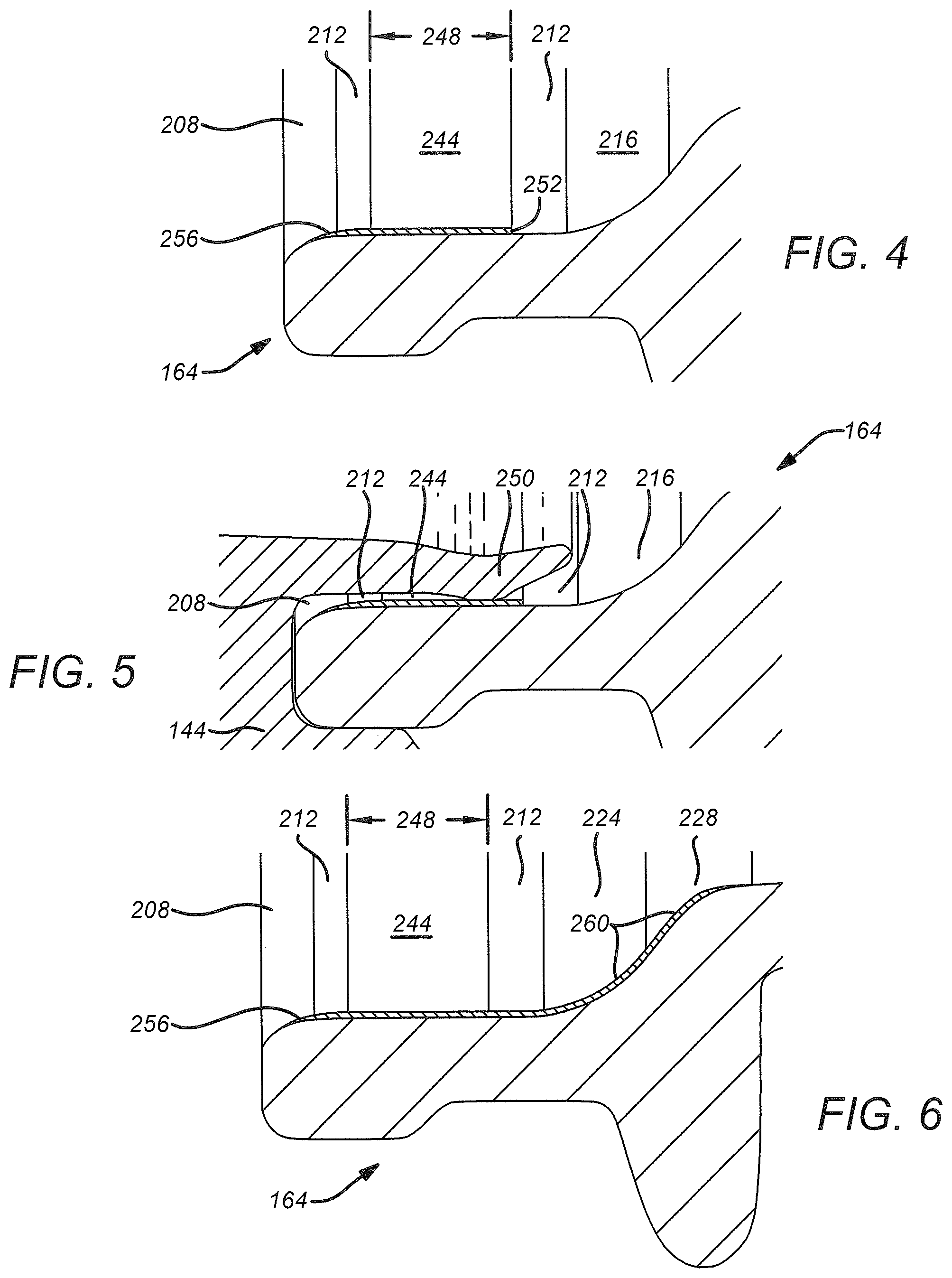 Patent US12304688 Figure 3 – Container finish portion with polished buffer zone