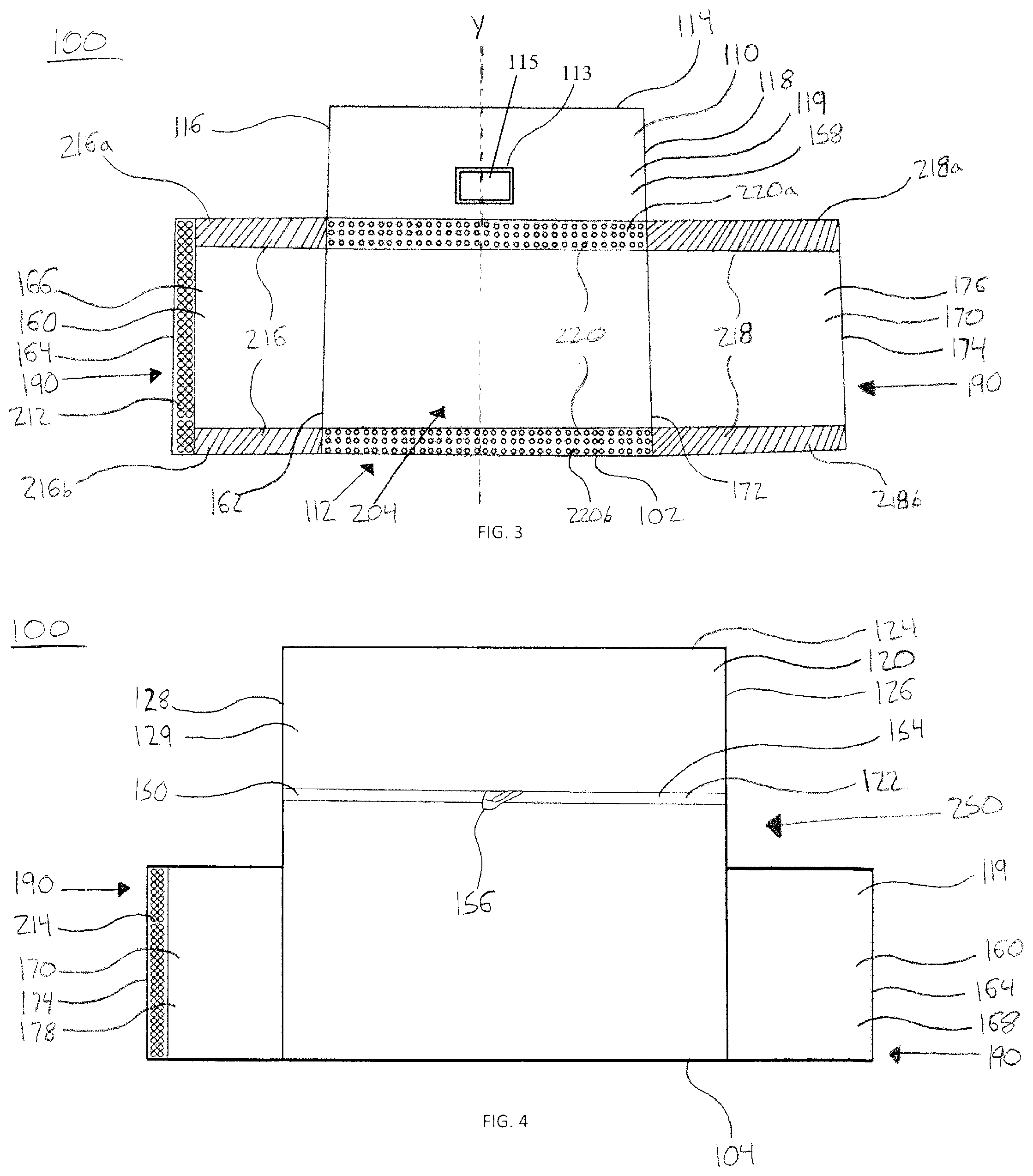 Patent US12304689 Figure 2 – Multi-compartment collapsible storage container