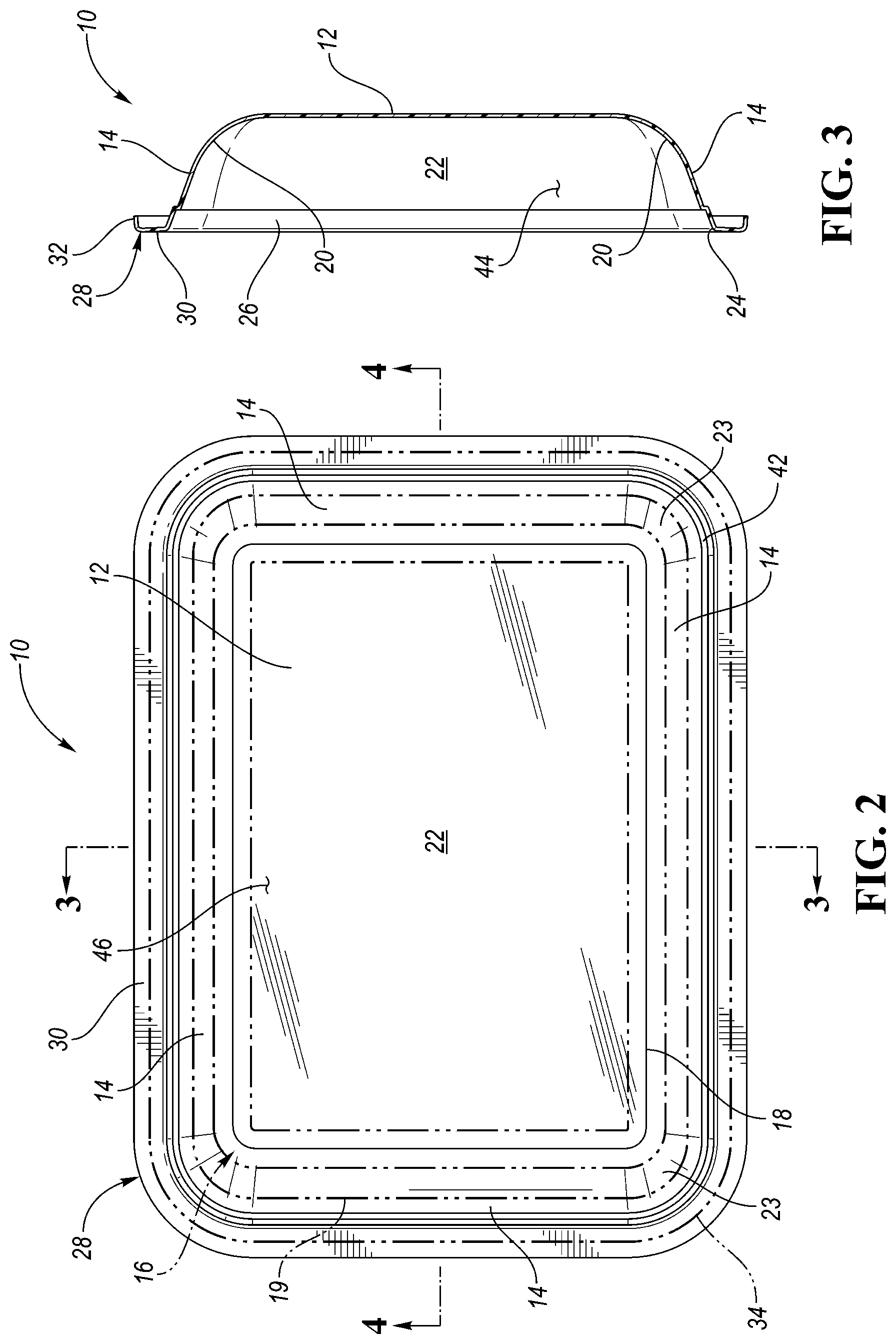 Patent US12304691 Figure 2 – Food tray