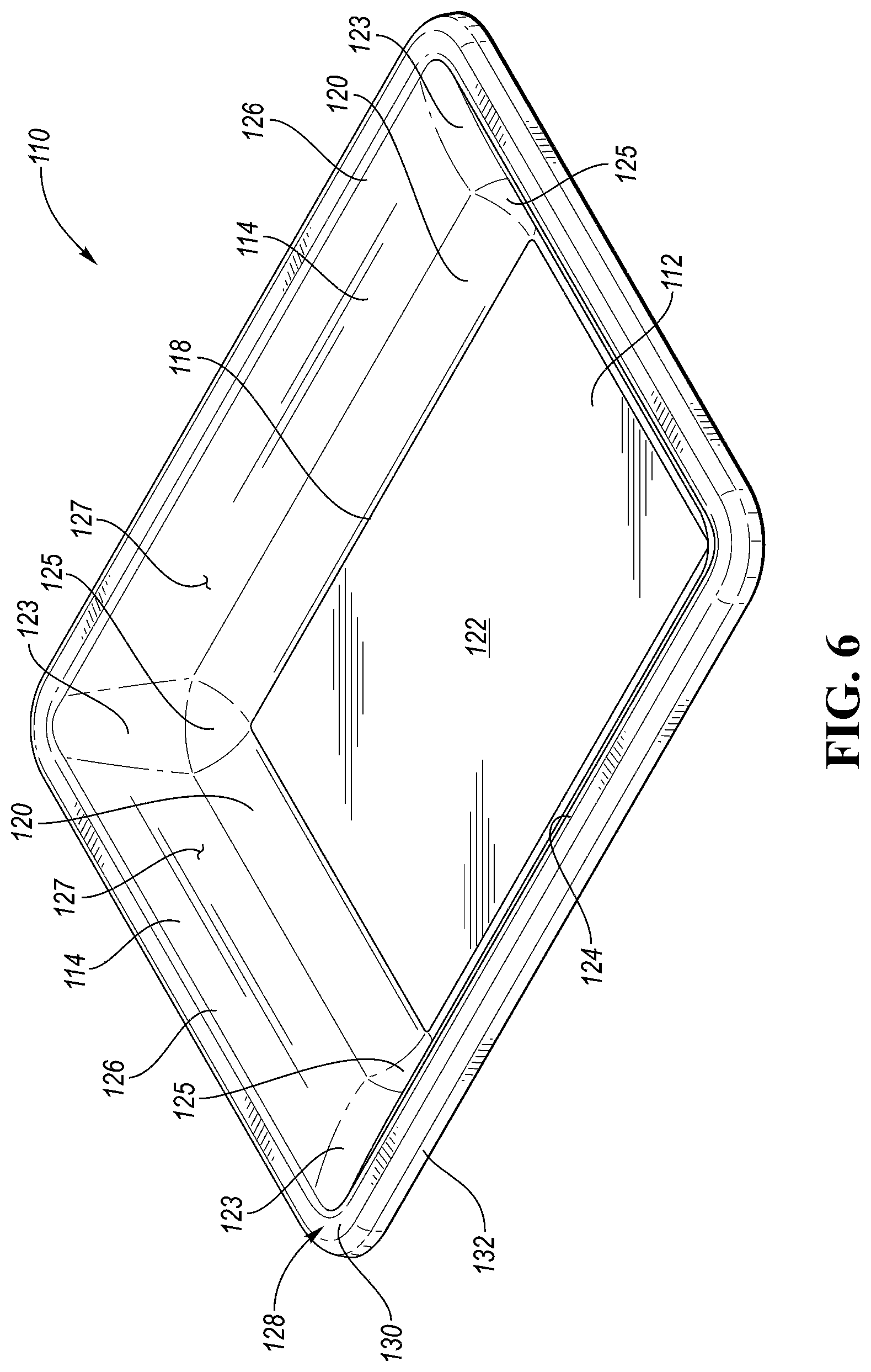 Patent US12304691 Figure 4 – Food tray