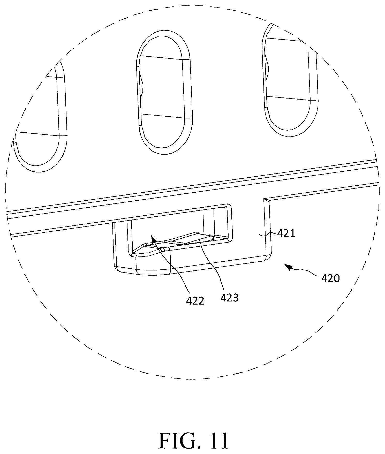 Patent US12304692 Figure 11 – Storage box