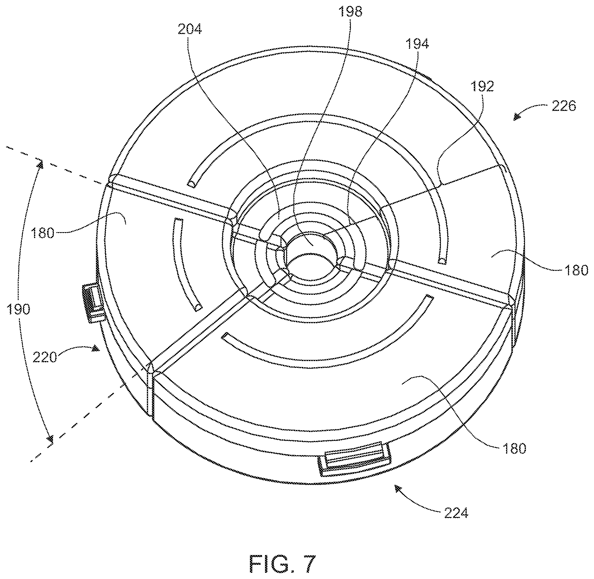 Patent US12304693 Figure 7 – Portable container system