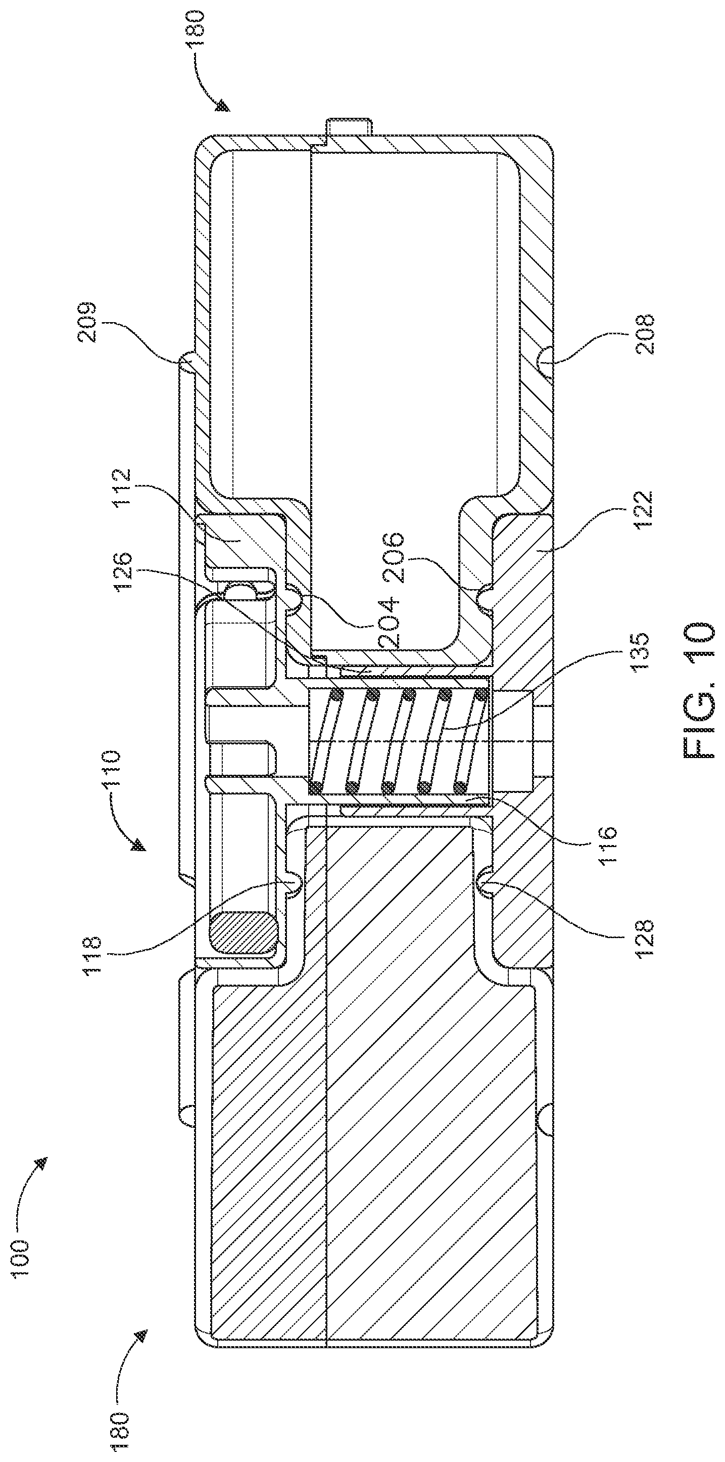Patent US12304693 Figure 10 – Portable container system