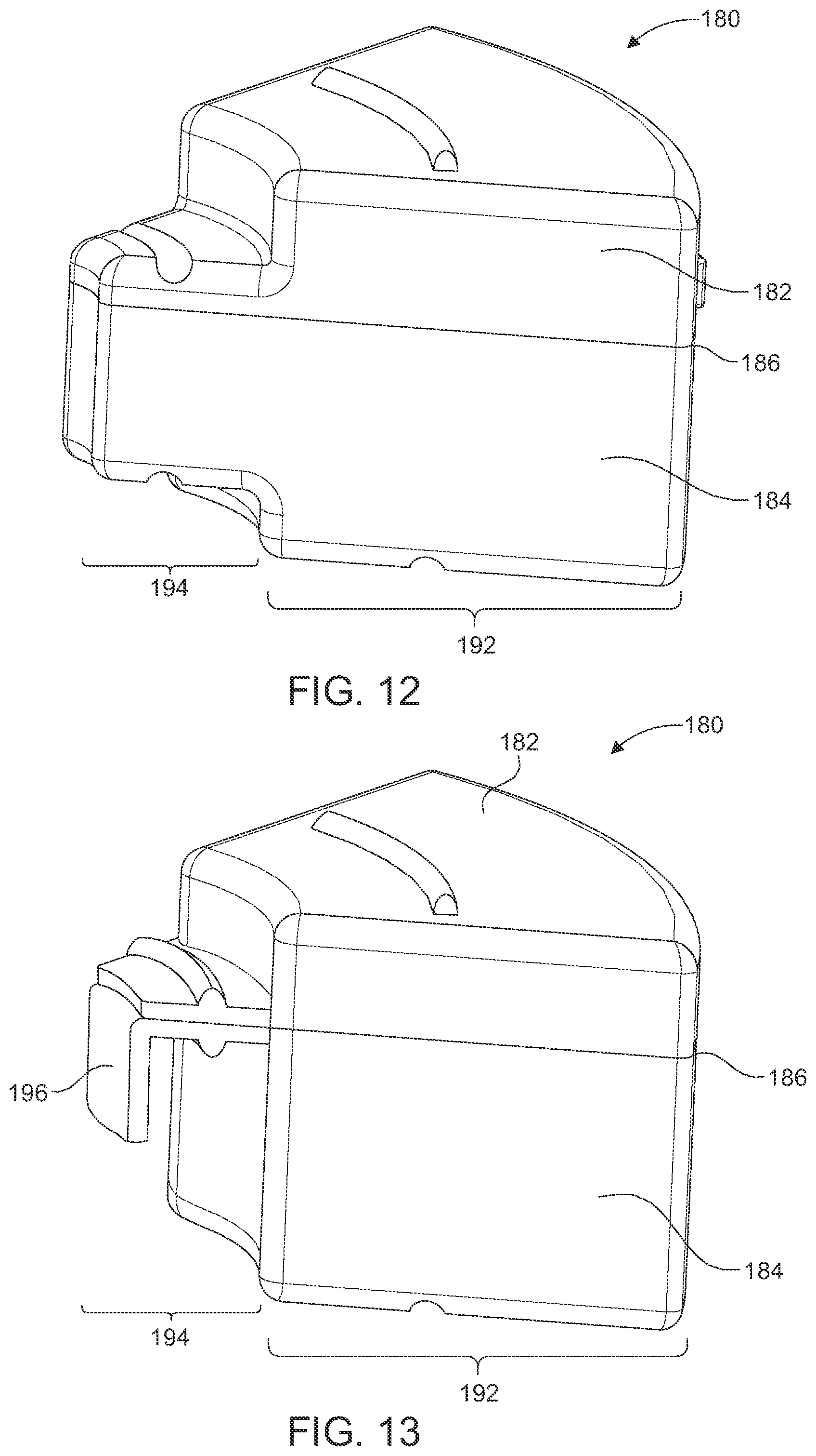 Patent US12304693 Figure 12 – Portable container system