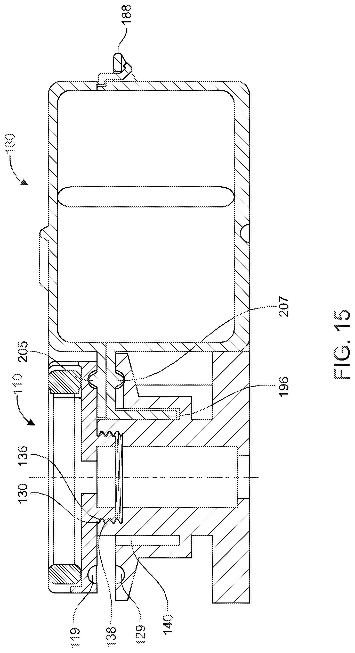 Patent US12304693 Figure 14 – Portable container system