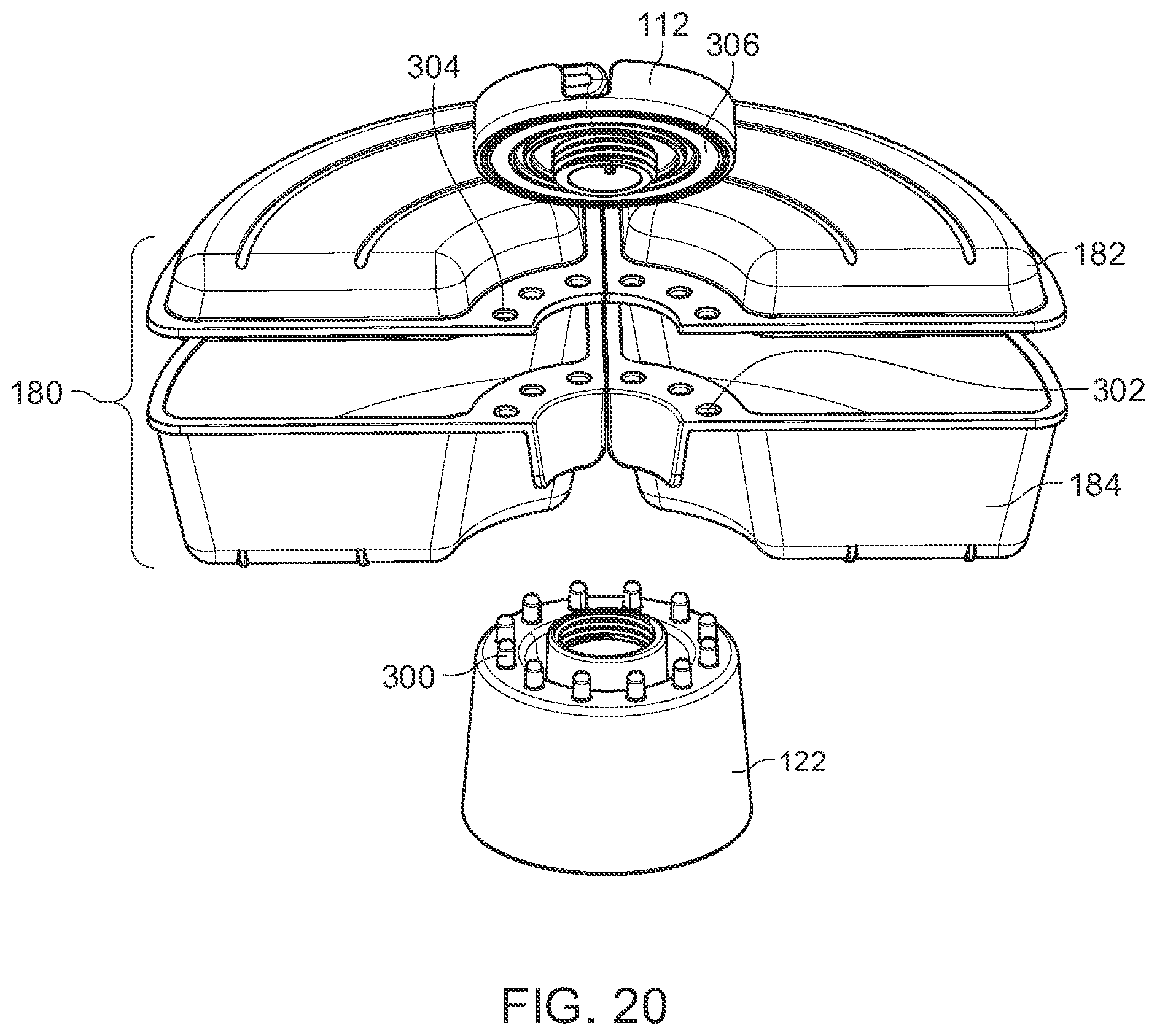 Patent US12304693 Figure 18 – Portable container system