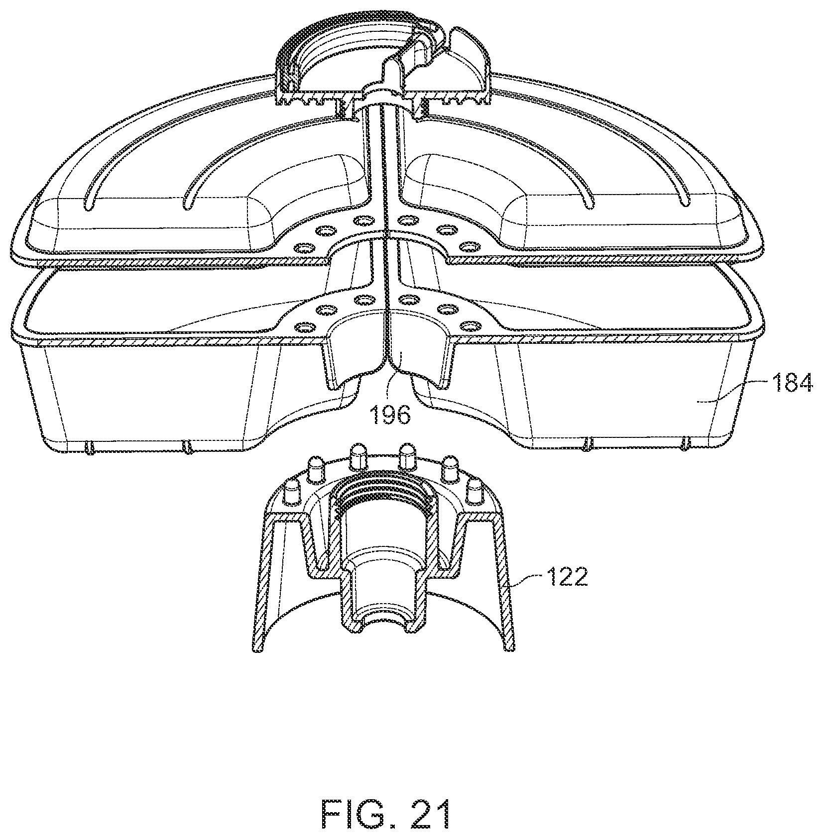 Patent US12304693 Figure 19 – Portable container system