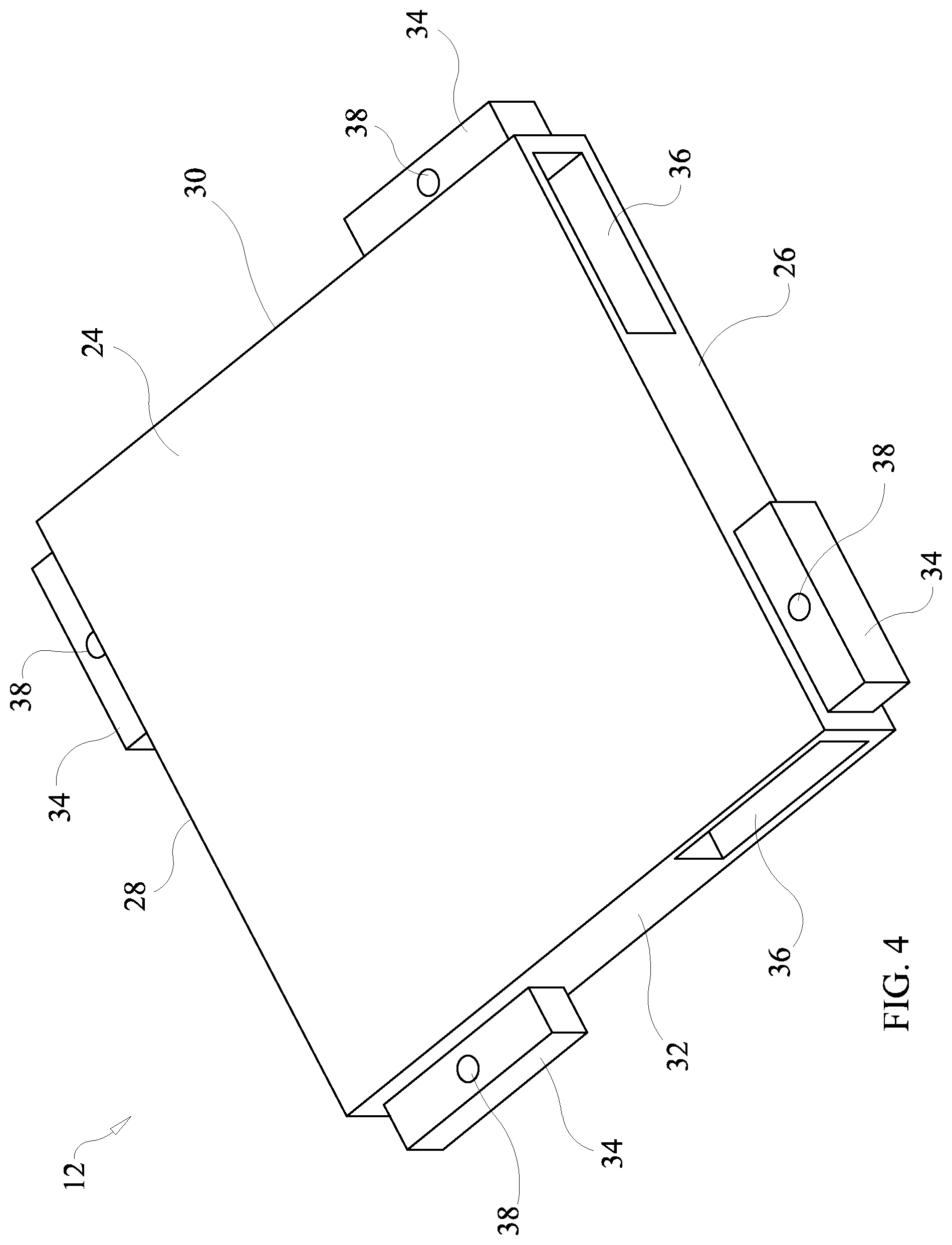 Patent US12304694 Figure 4 – Modular and reusable packaging system