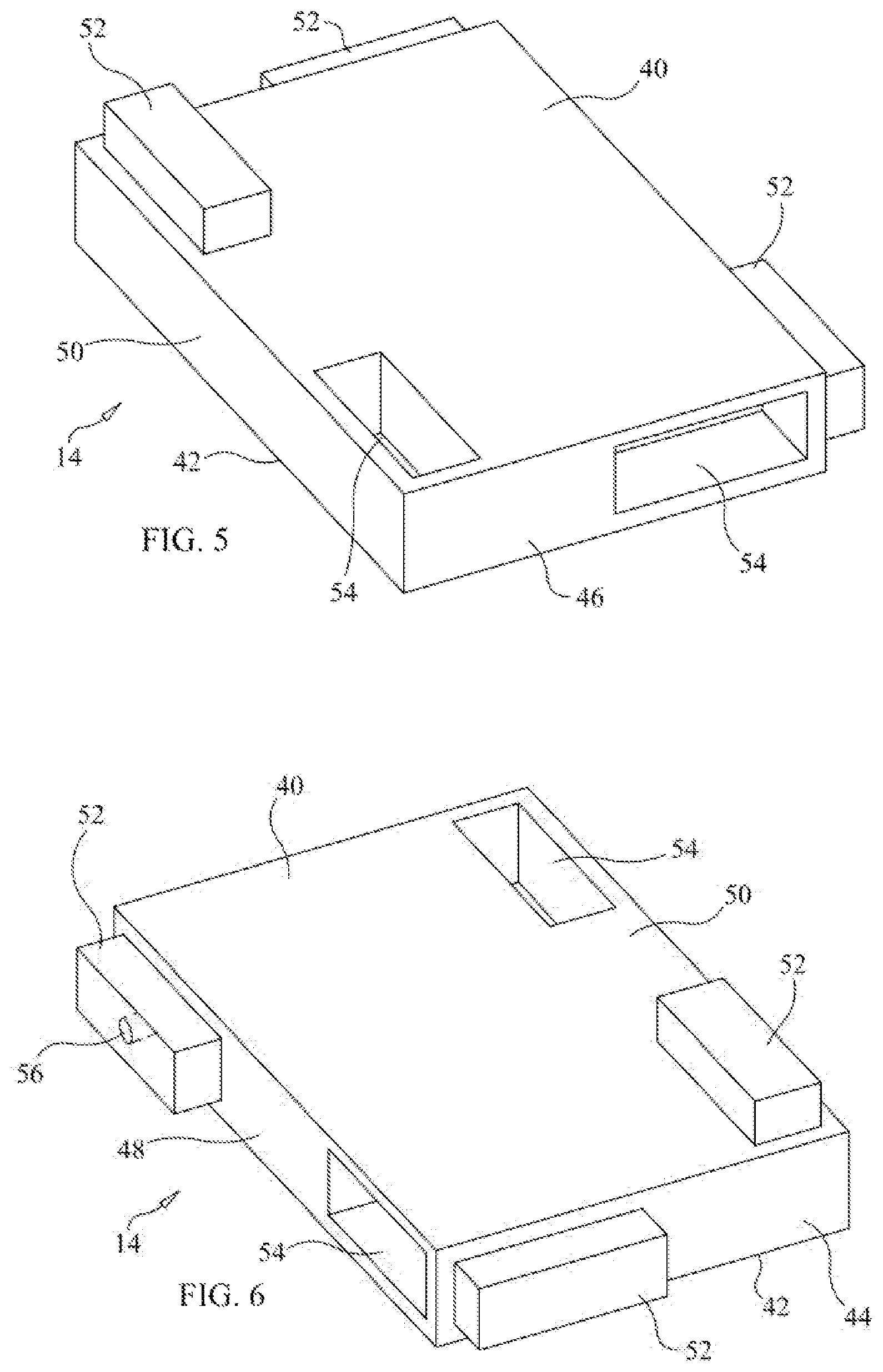 Patent US12304694 Figure 5 – Modular and reusable packaging system