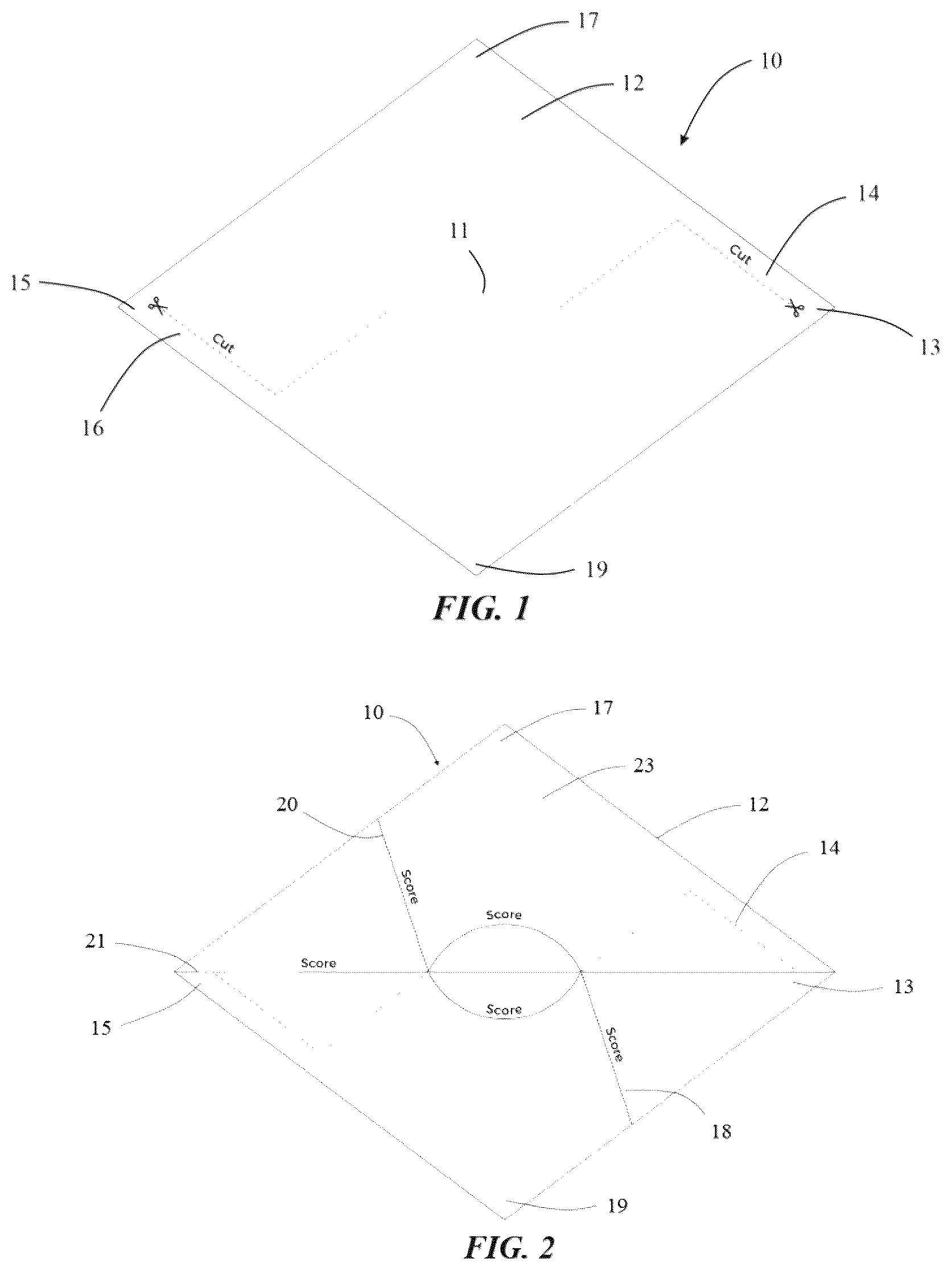 Patent US12304695 — System and method for constructing a three-dimensional discard cup — Figure 1