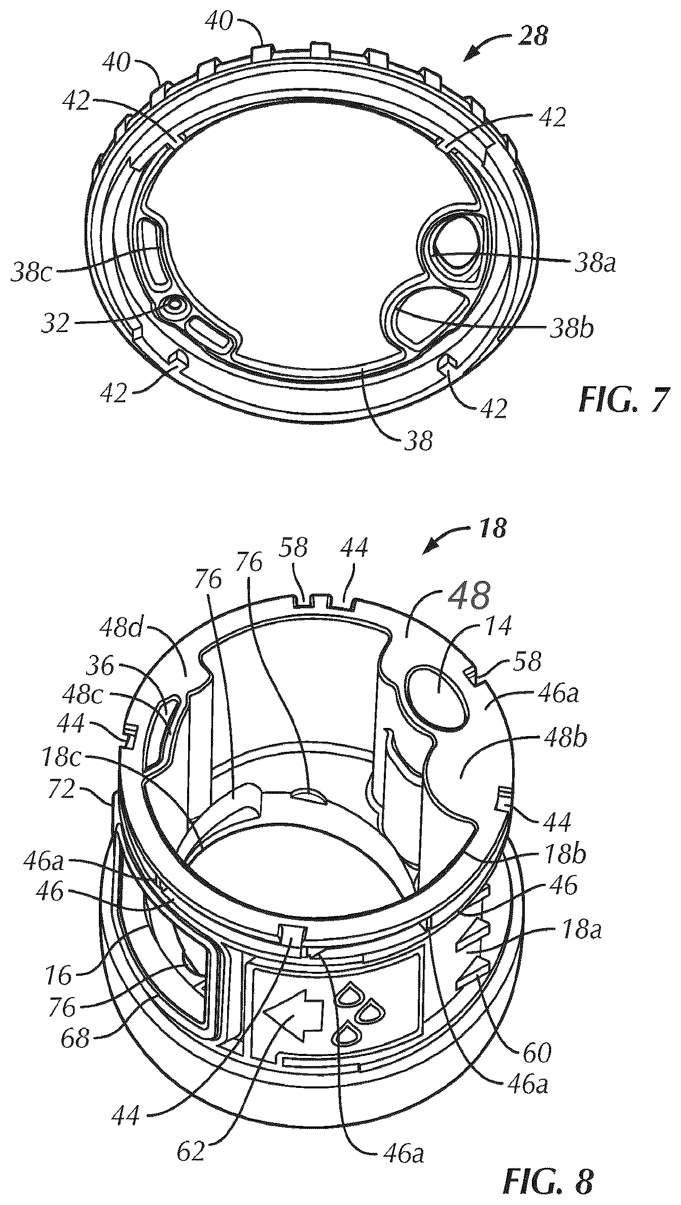 Patent US12304696 Figure 7 – Water bottle