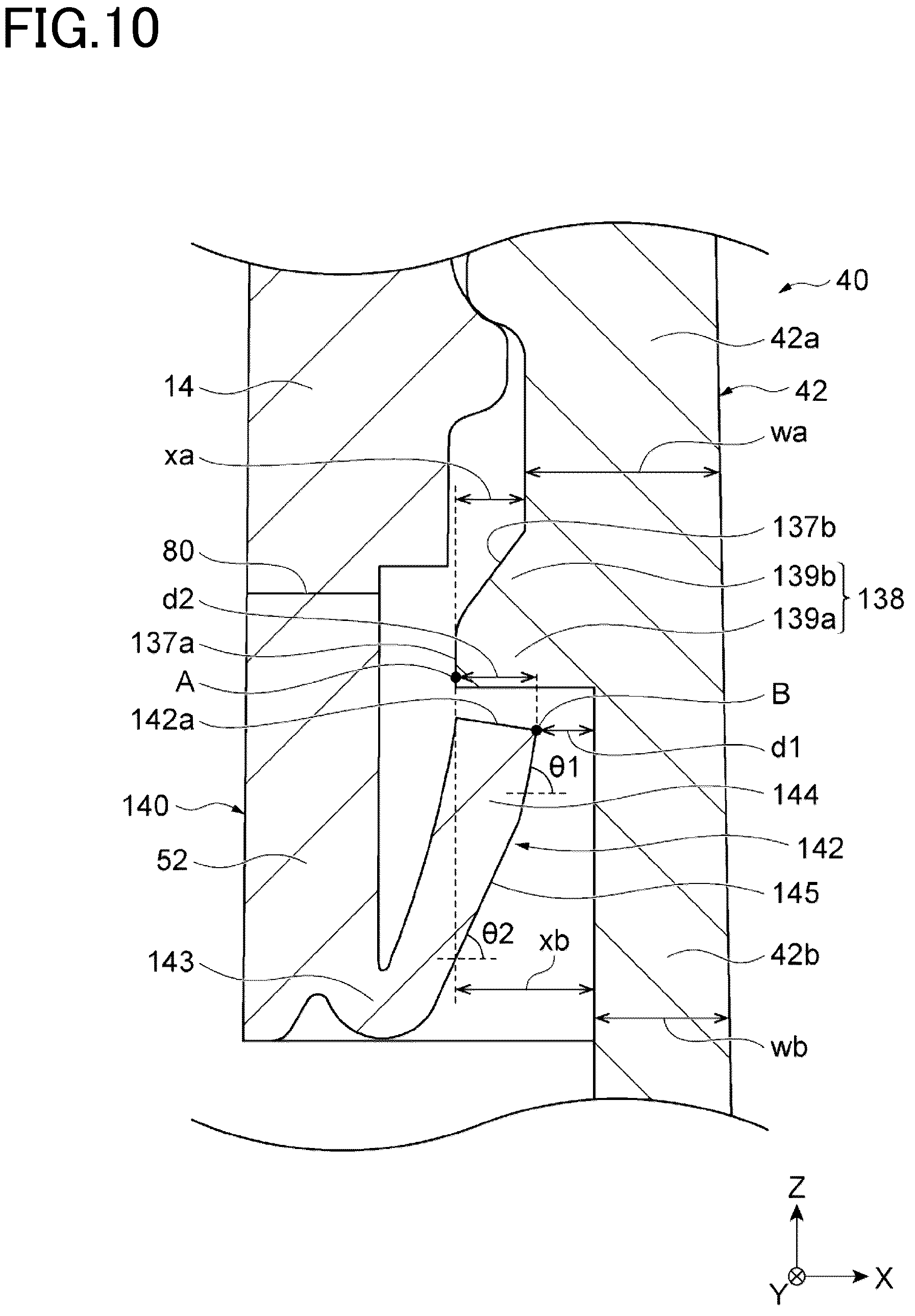 Patent US12304697 Figure 10 – Spout assembly, packaging container, and method of producing spout assembly