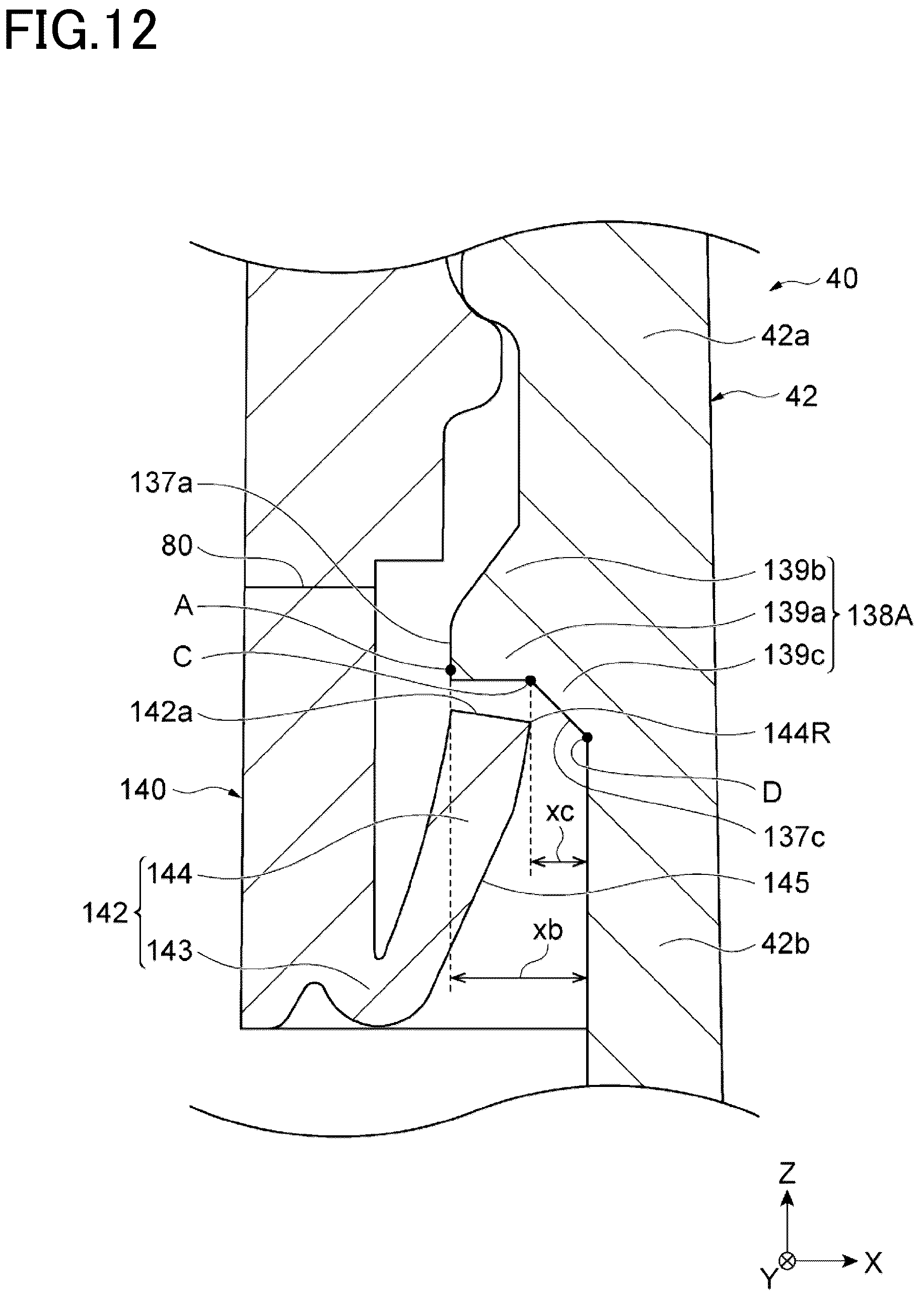 Patent US12304697 Figure 12 – Spout assembly, packaging container, and method of producing spout assembly