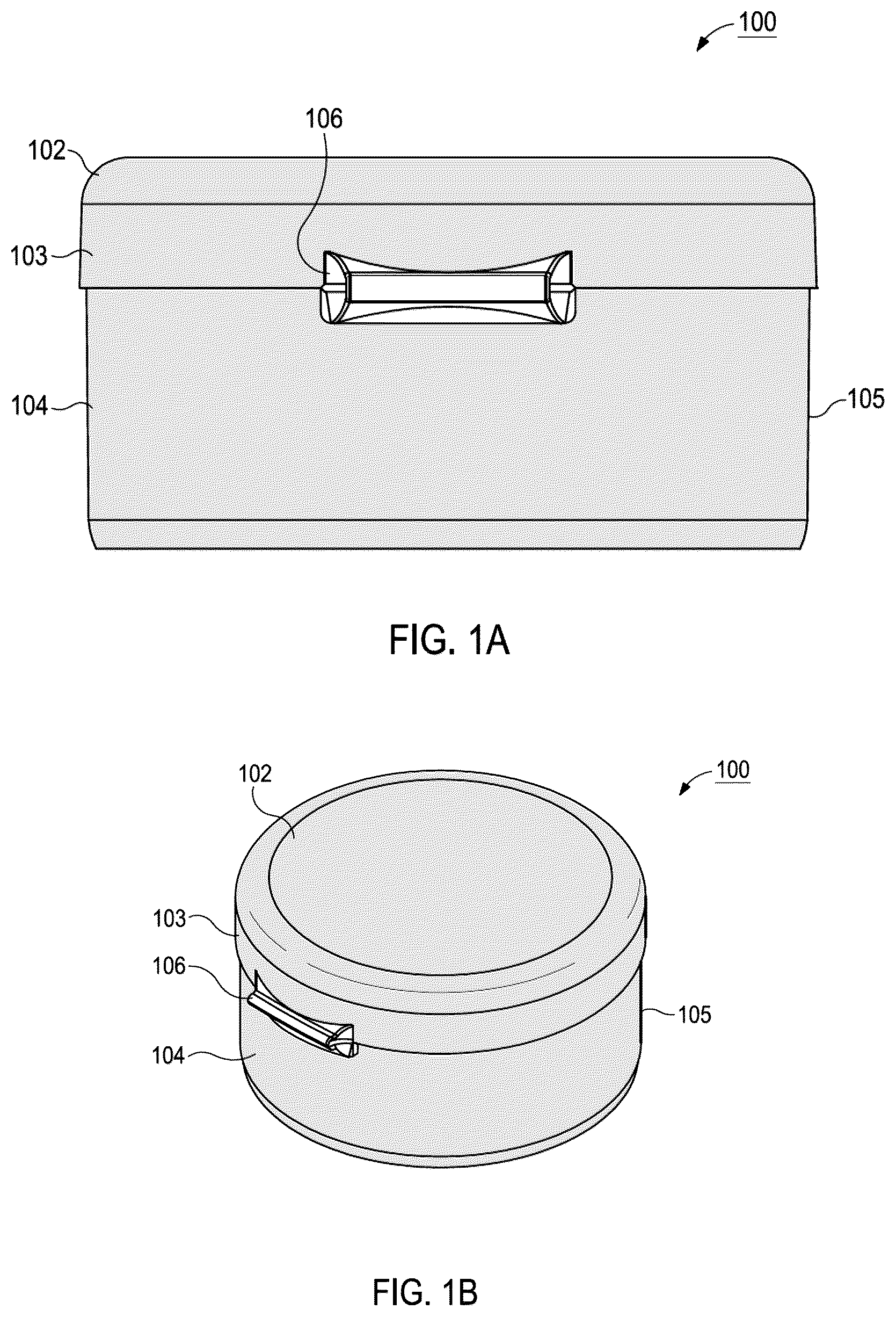 Patent US12304700 Figure 1 – Metallized hinge cap