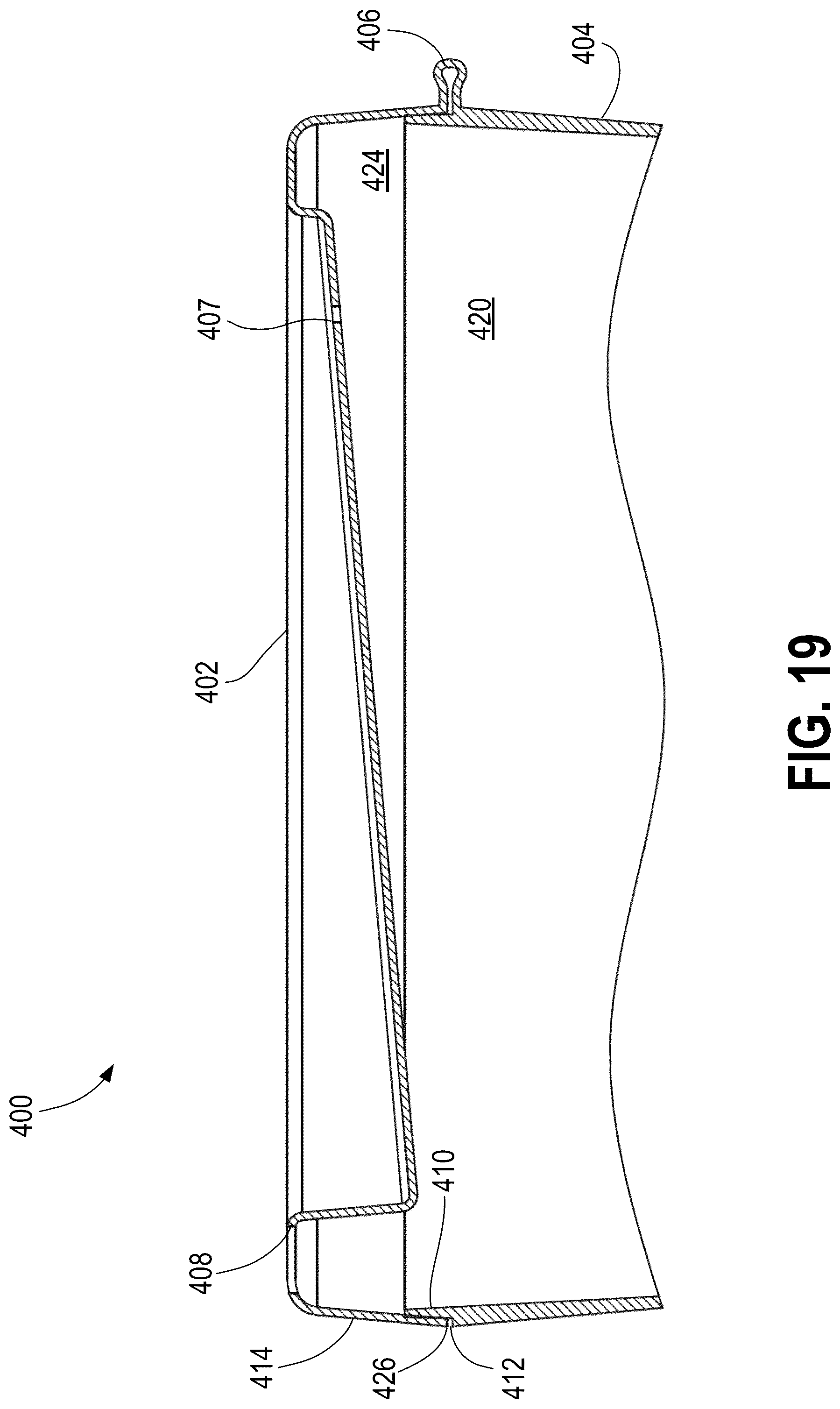 Patent US12304701 Figure 14 – Recyclable coffee cup with integrated lid
