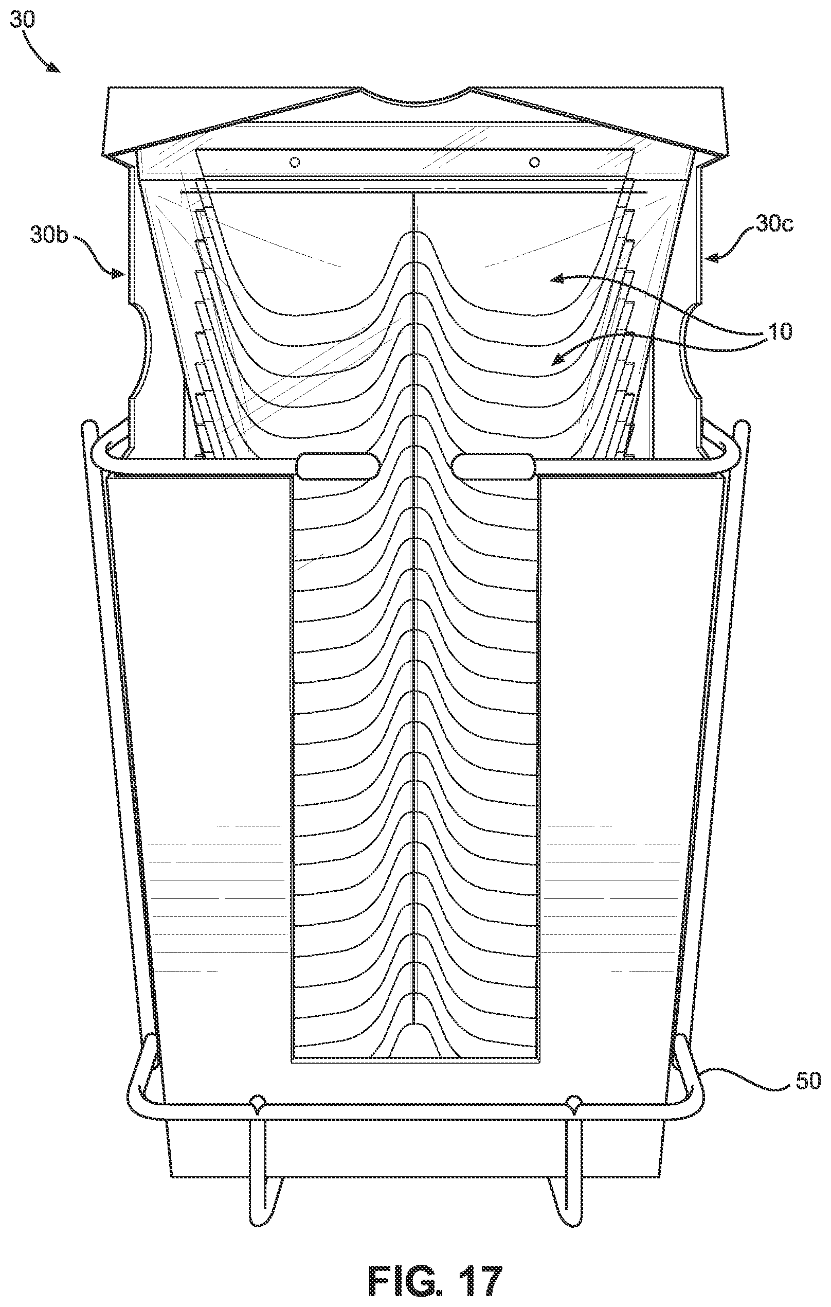 Patent US12304704 Figure 14 – Stackable eye shields