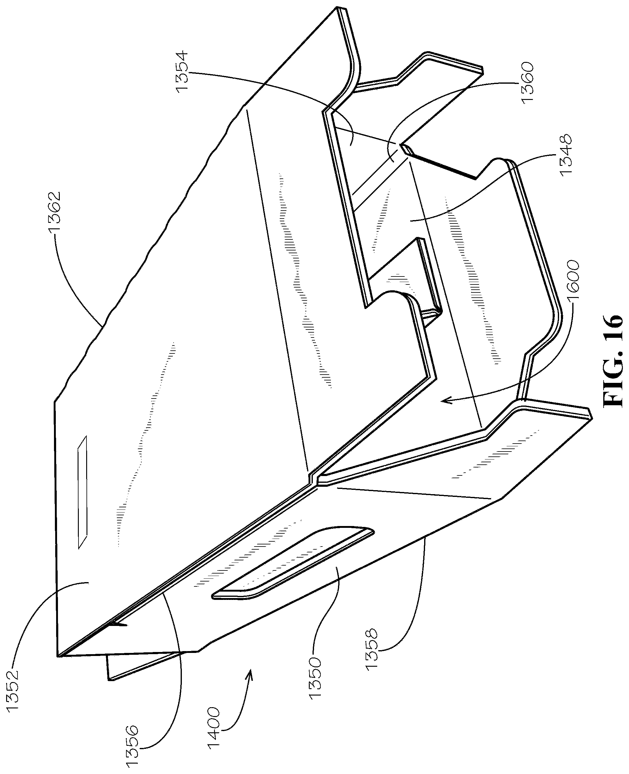 Patent US12304705 Figure 16 – One- and two-pack beverage box