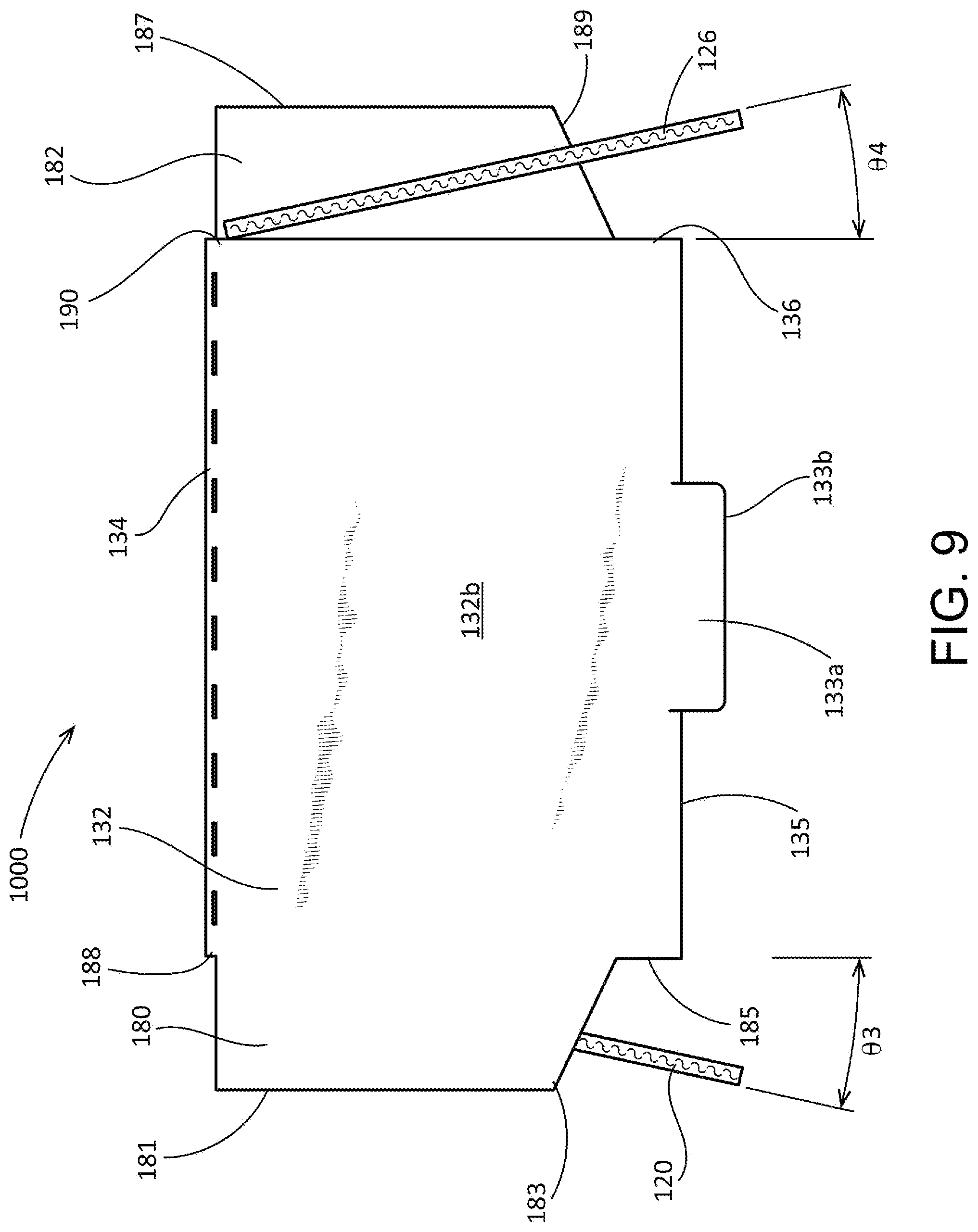 Patent US12304706 Figure 10 – Collapsible tray and methods therefor