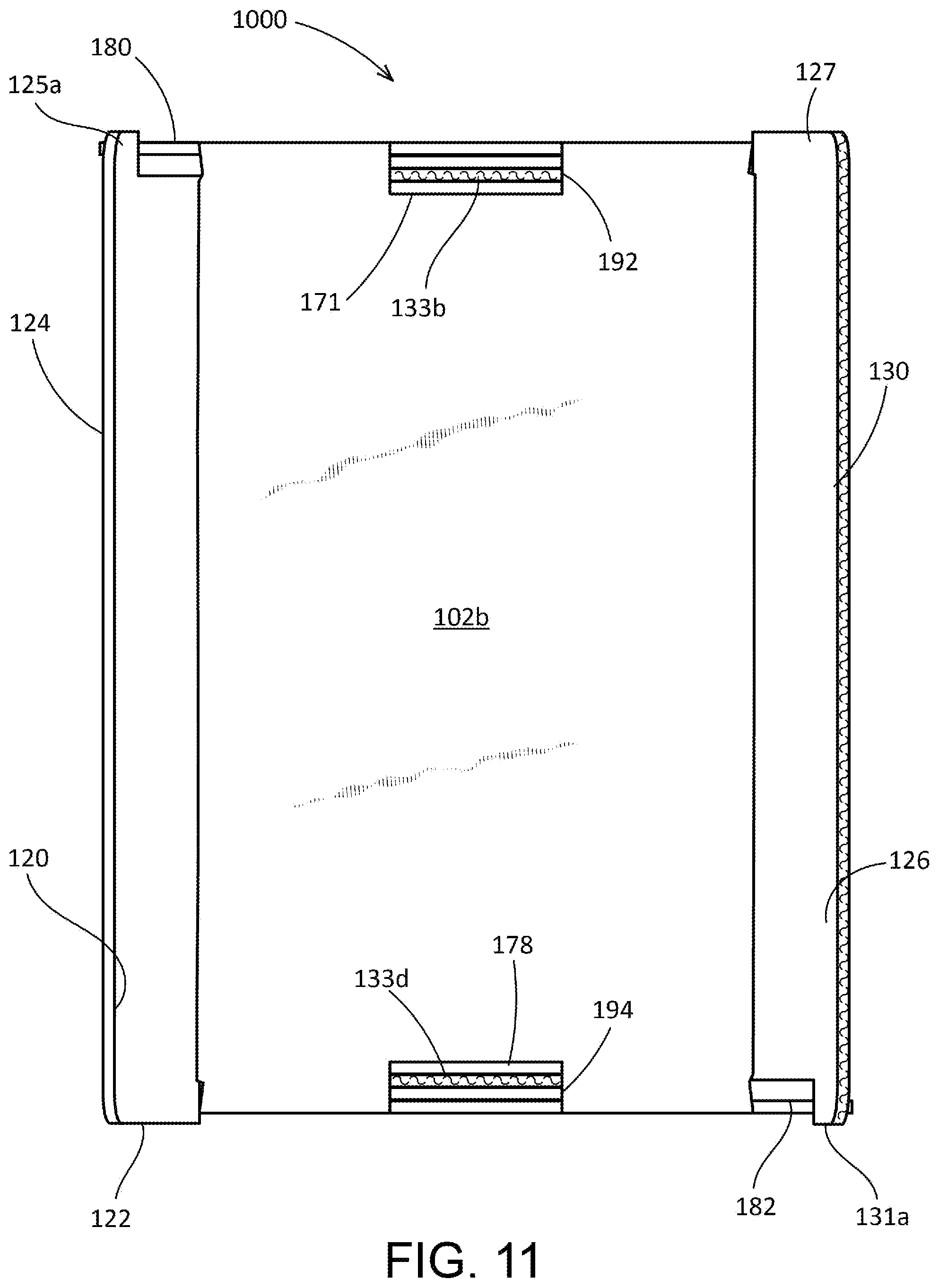 Patent US12304706 Figure 12 – Collapsible tray and methods therefor