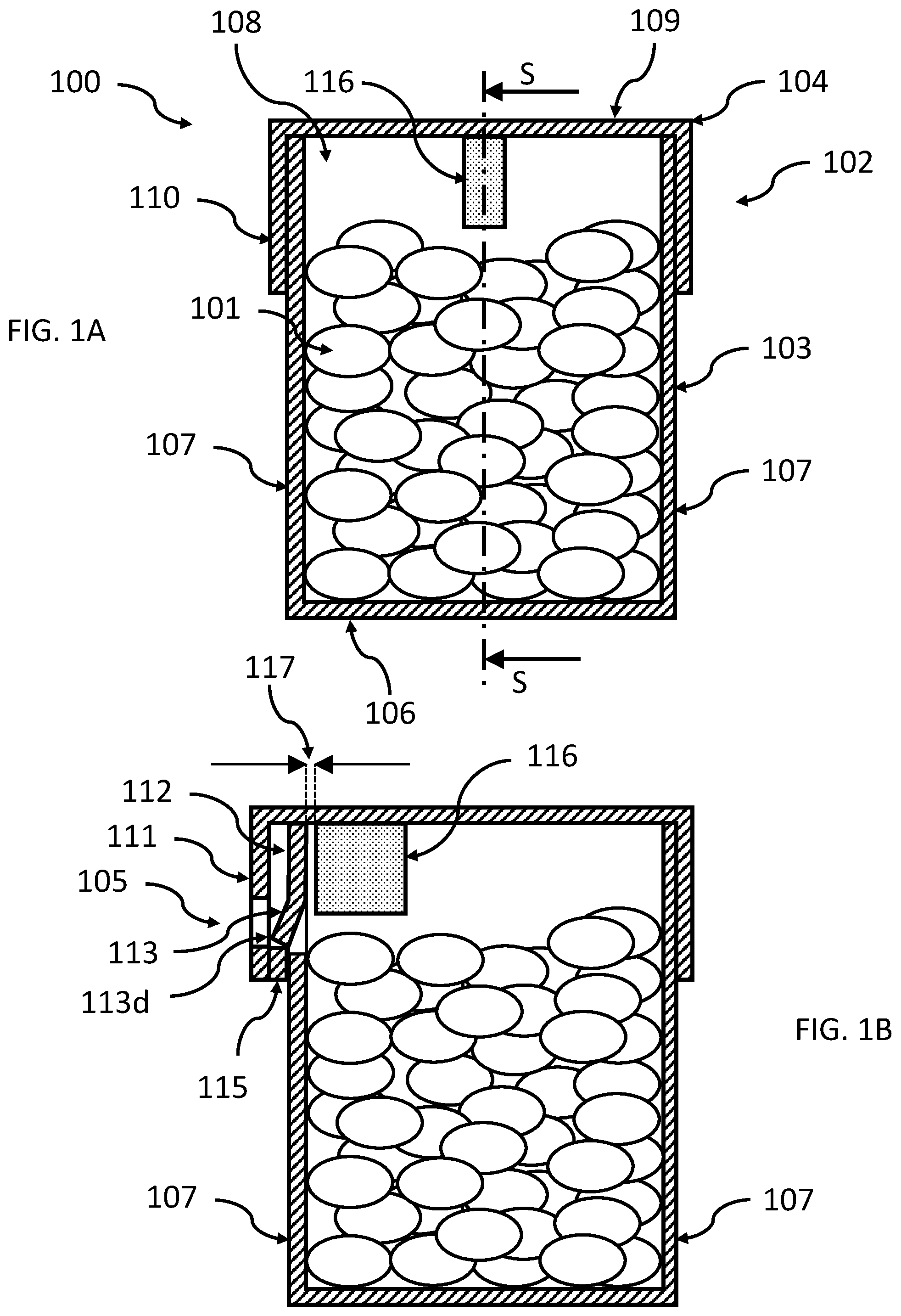 Patent US12304707 Figure 1 – Detergent product container with lock